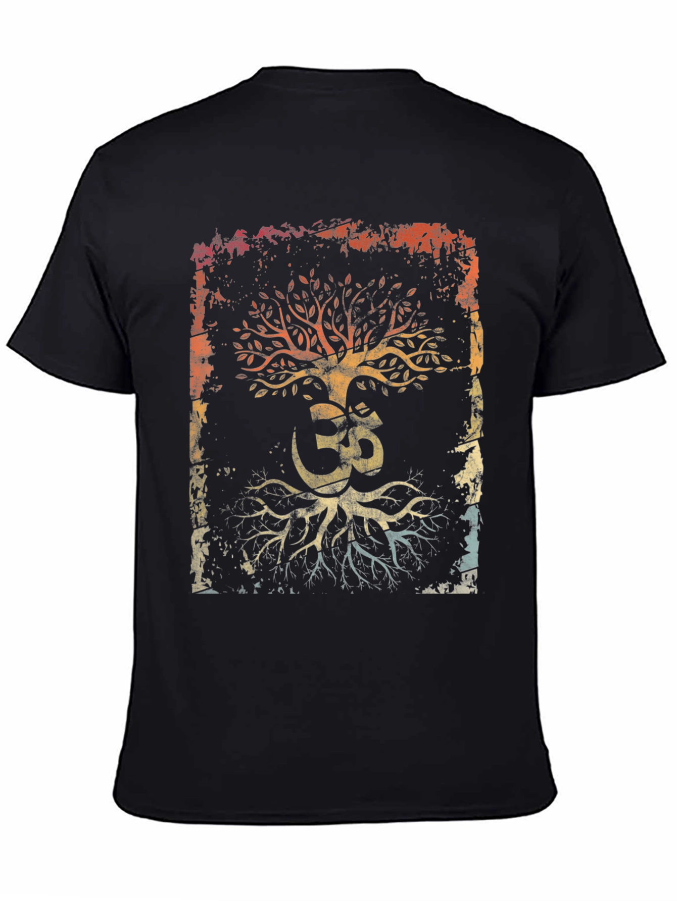 Tree of Life OM Symbol Graphic T-Shirt