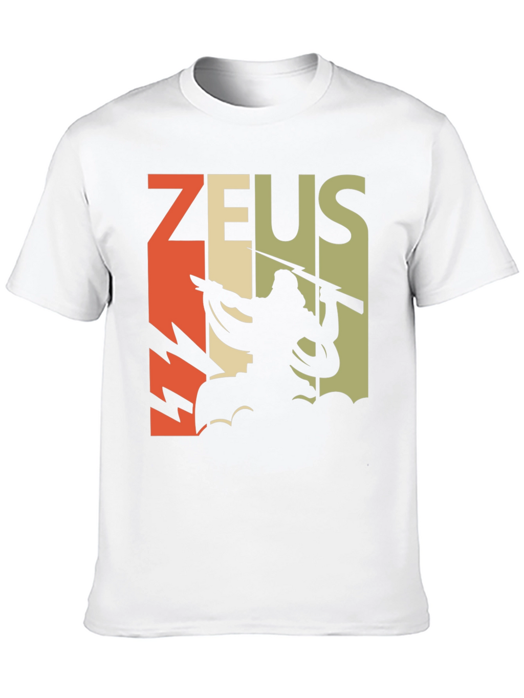 Zeus Graphic T-Shirt - God of Thunder Design