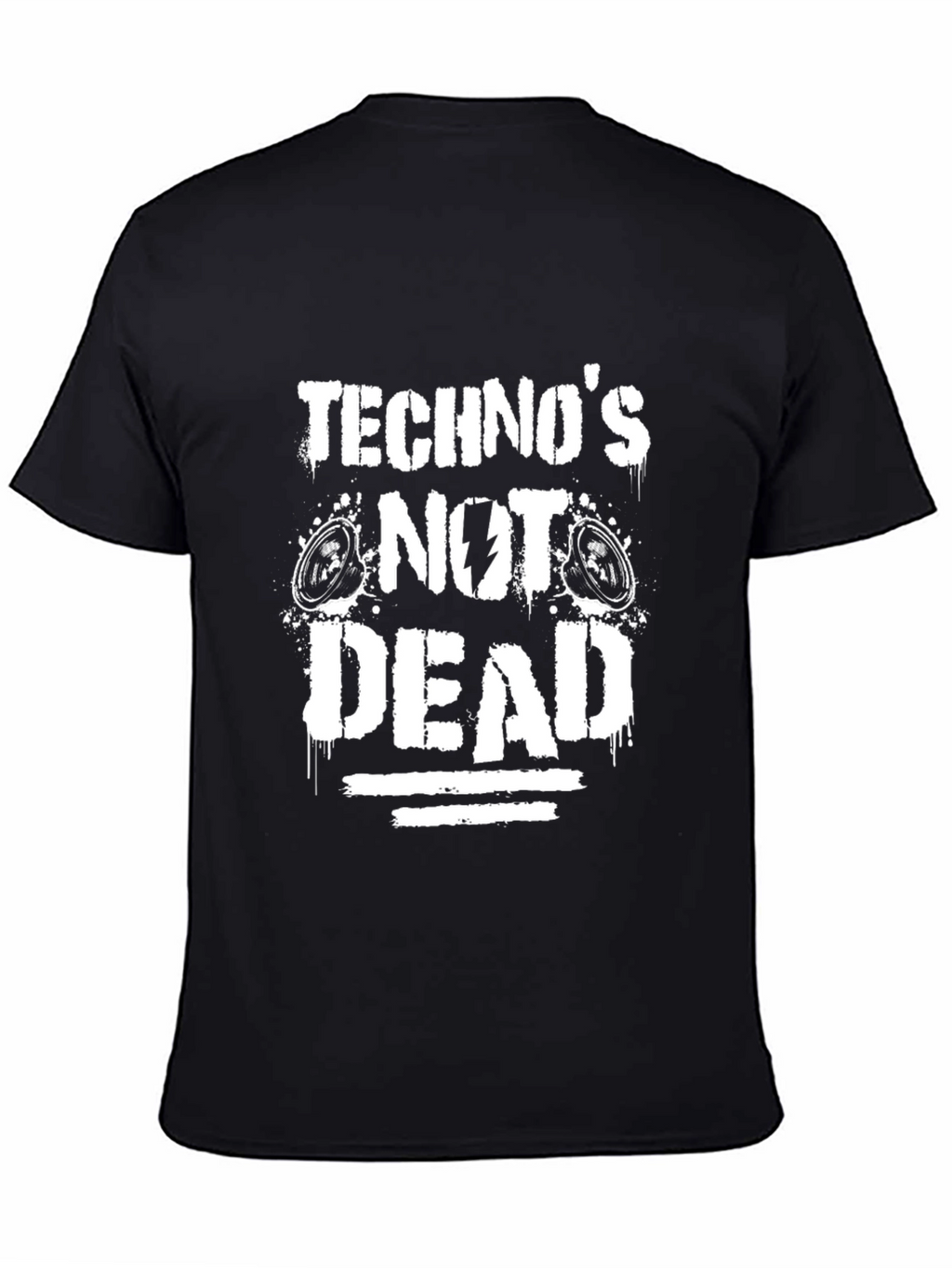 Technos Not Dead Graphic Tee - Black