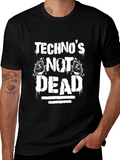 Technos Not Dead Graphic Tee - Black