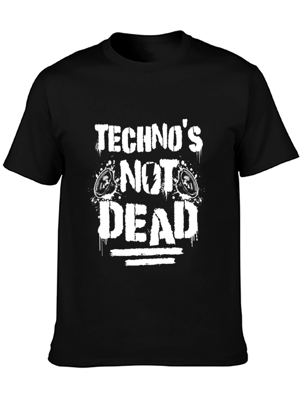 Technos Not Dead Graphic Tee - Black