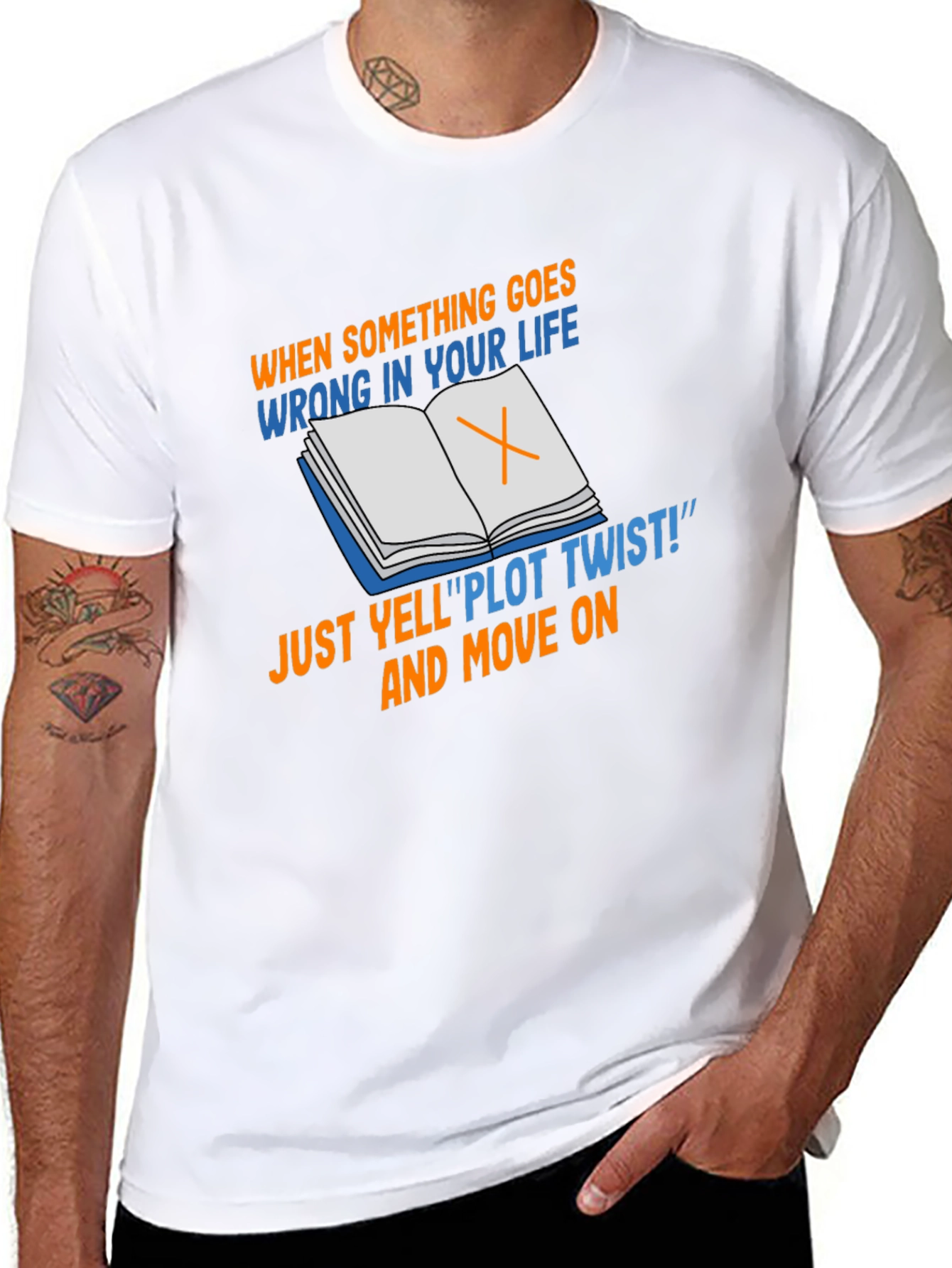 Plot Twist T-Shirt - Funny Life Philosophy