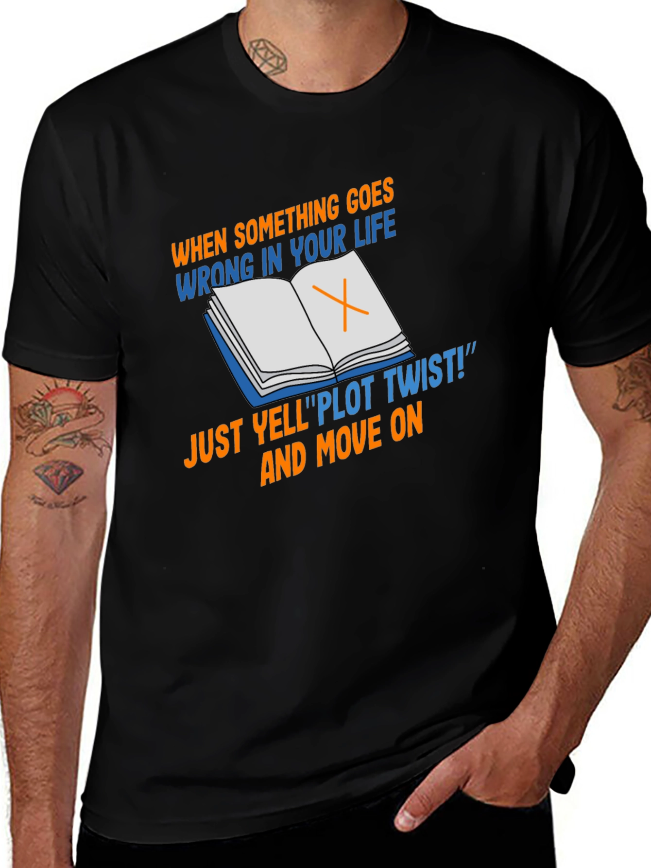 Plot Twist T-Shirt - Funny Life Philosophy