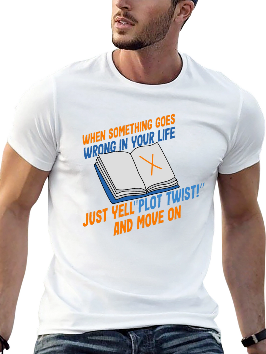 Plot Twist T-Shirt - Funny Life Philosophy