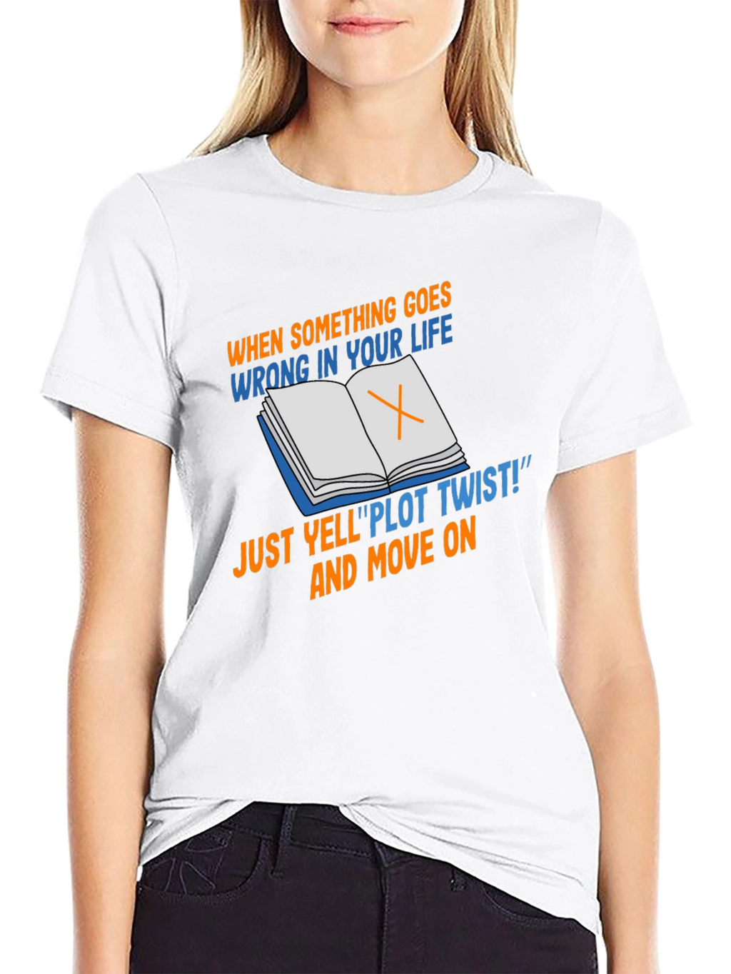 Plot Twist T-Shirt - Funny Life Philosophy