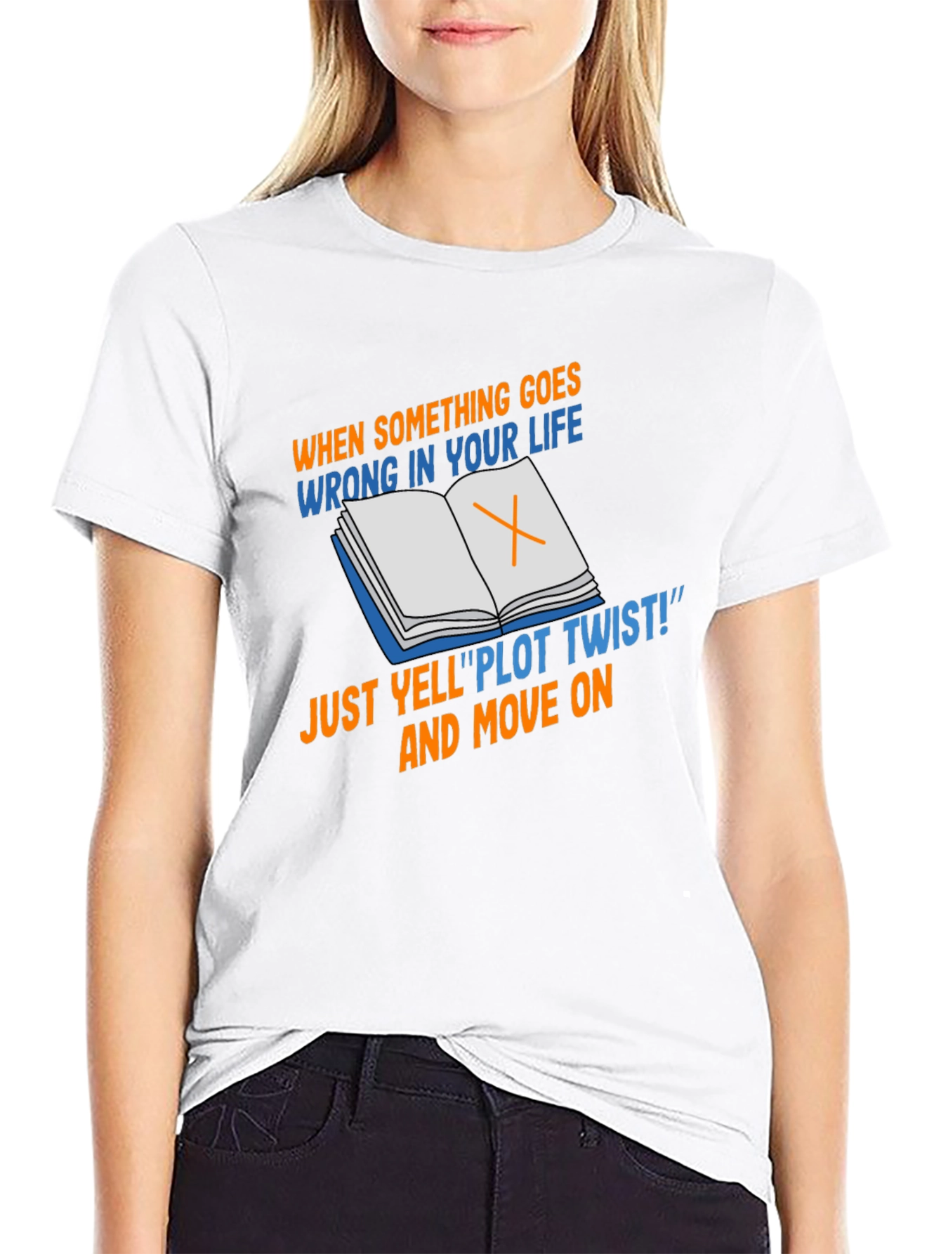 Plot Twist T-Shirt - Funny Life Philosophy