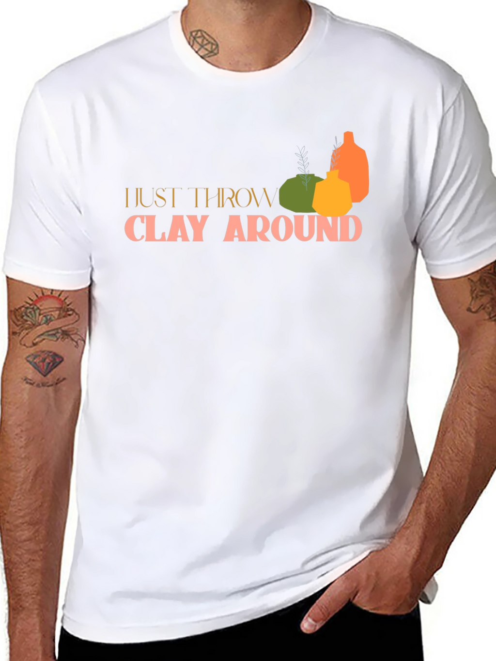Clay Around Graphic T-Shirt