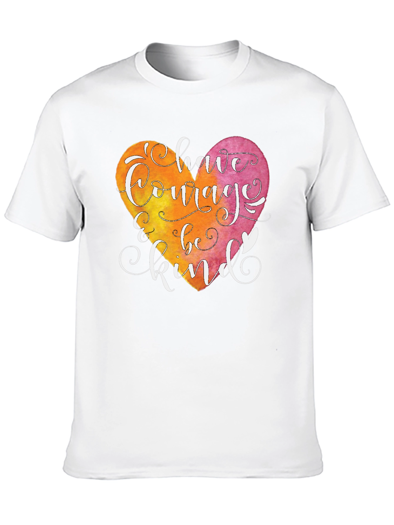 Courage and Kindness Heart T-Shirt