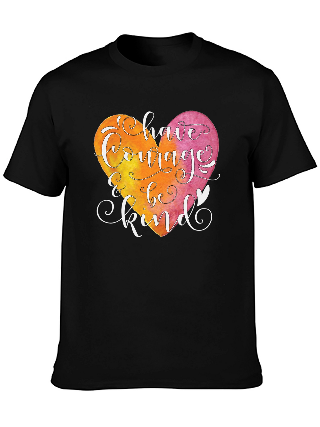 Courage and Kindness Heart T-Shirt