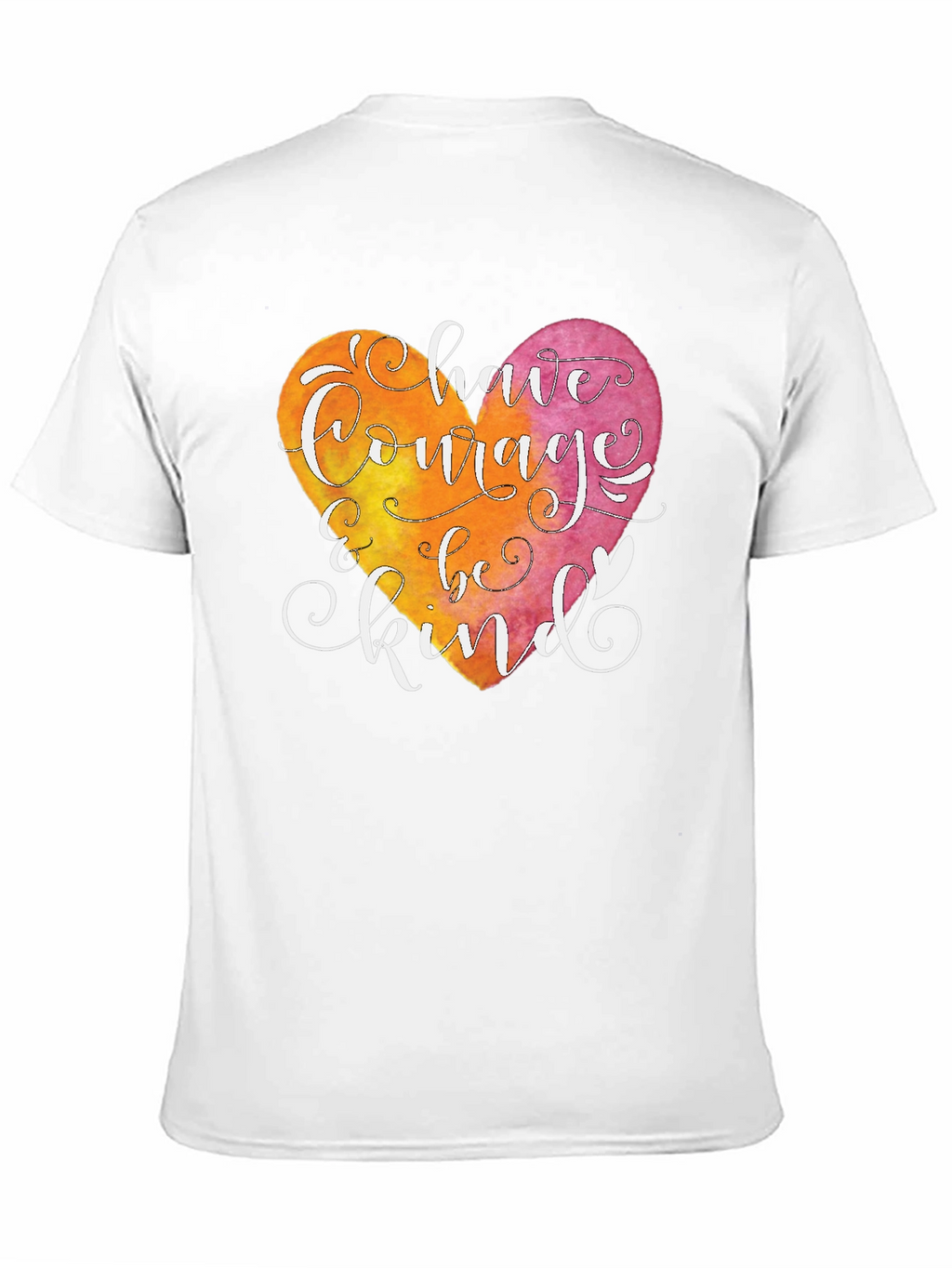Courage and Kindness Heart T-Shirt