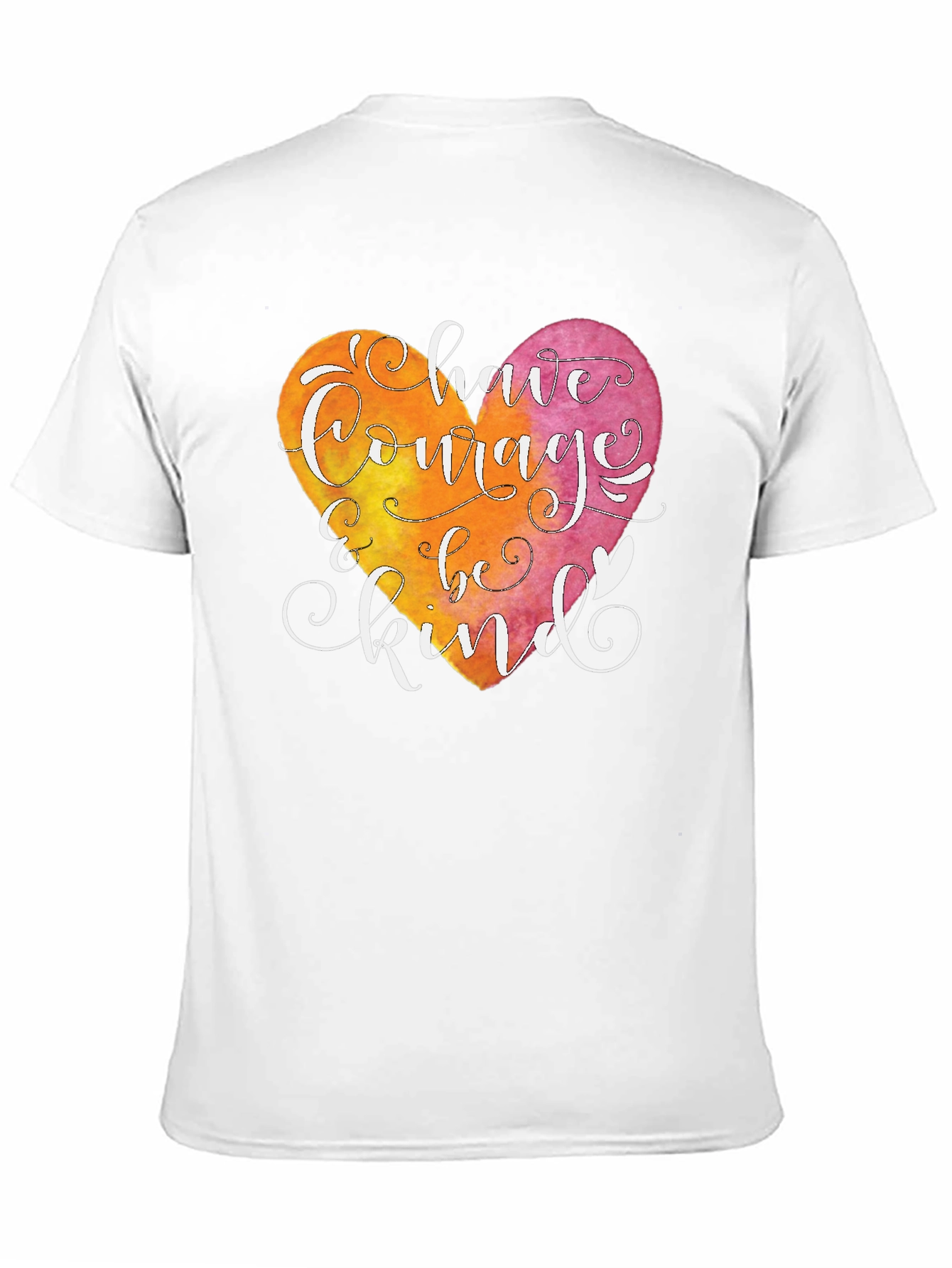 Courage and Kindness Heart T-Shirt