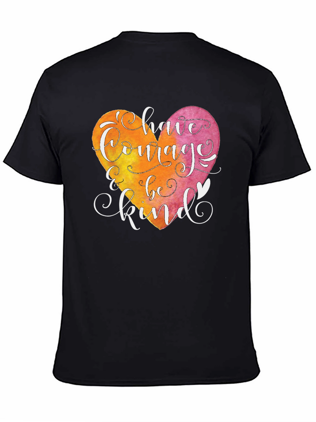 Courage and Kindness Heart T-Shirt