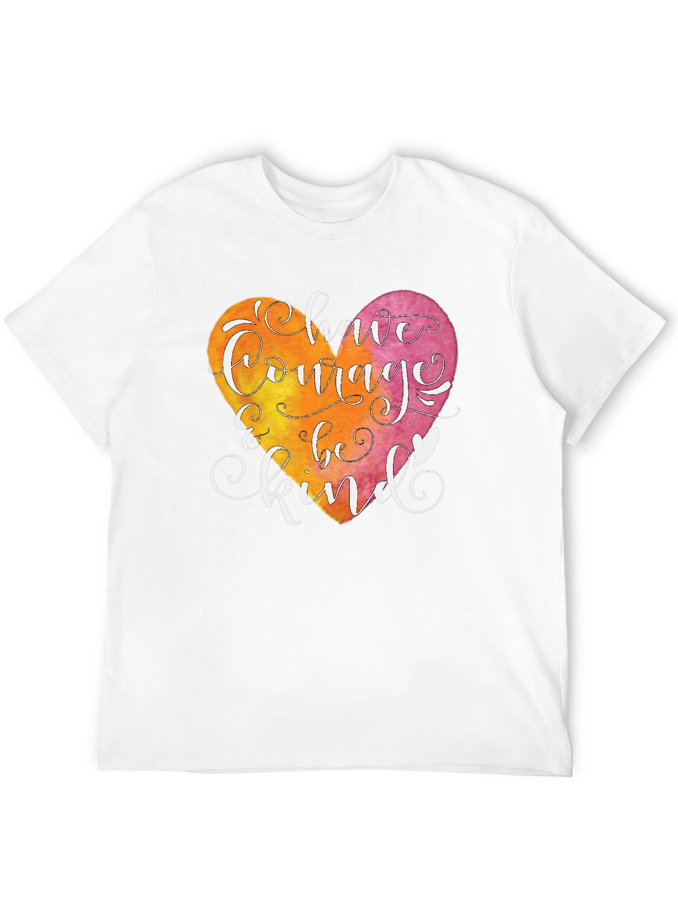 Courage and Kindness Heart T-Shirt