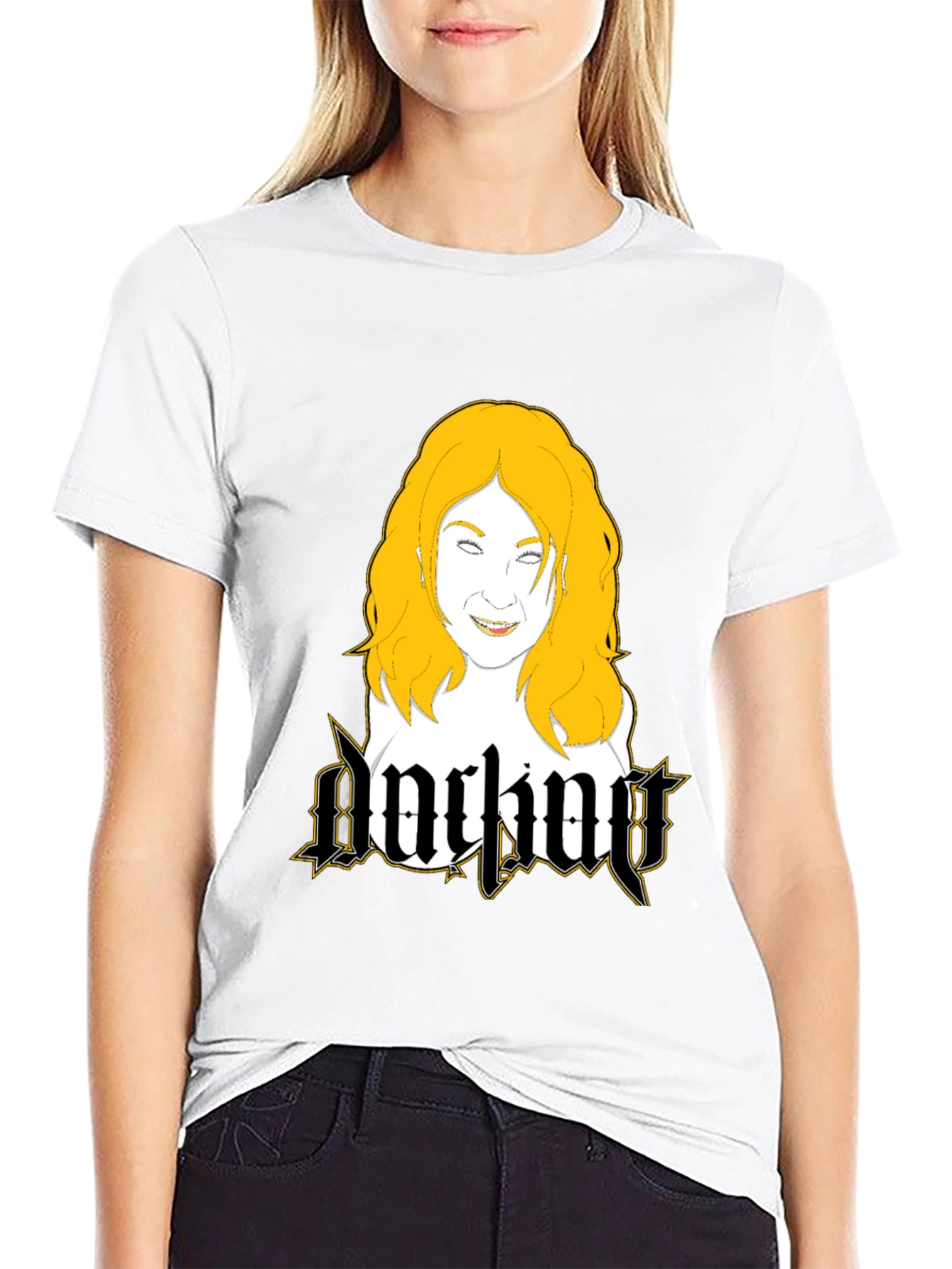 Illustrated Graphic Tee - Darkiny