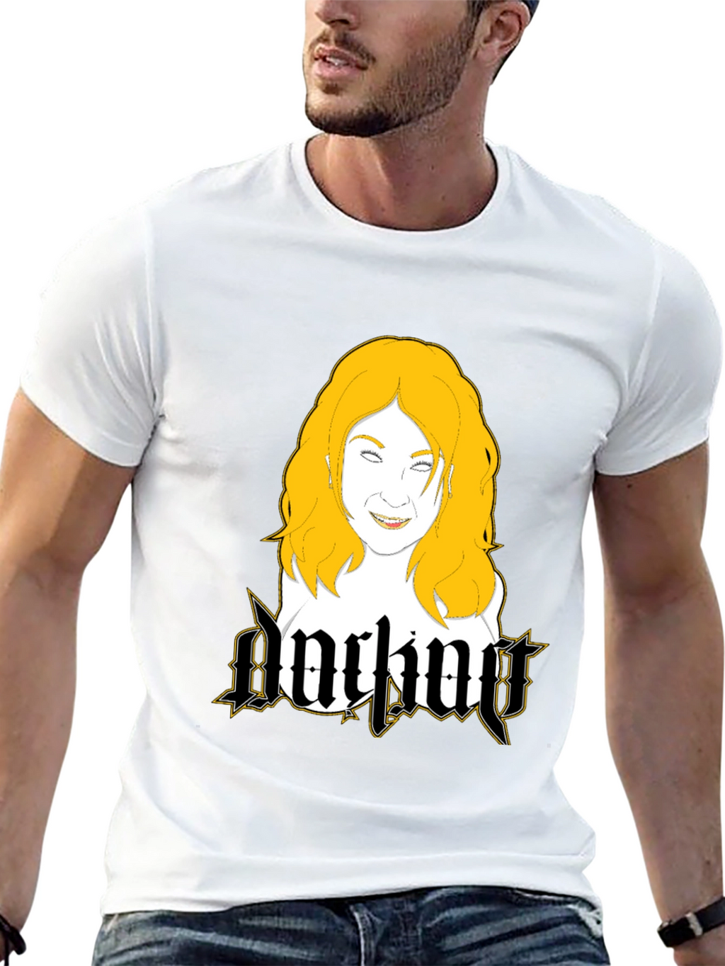Illustrated Graphic Tee - Darkiny