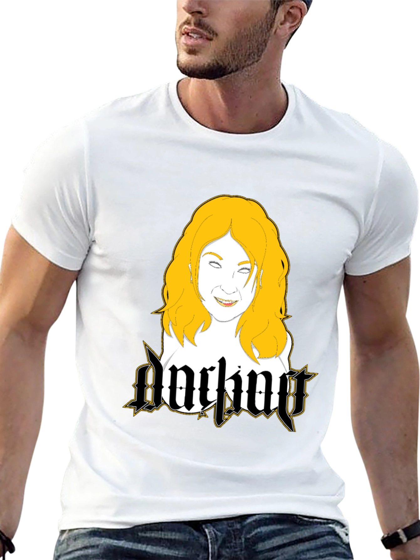 Illustrated Graphic Tee - Darkiny