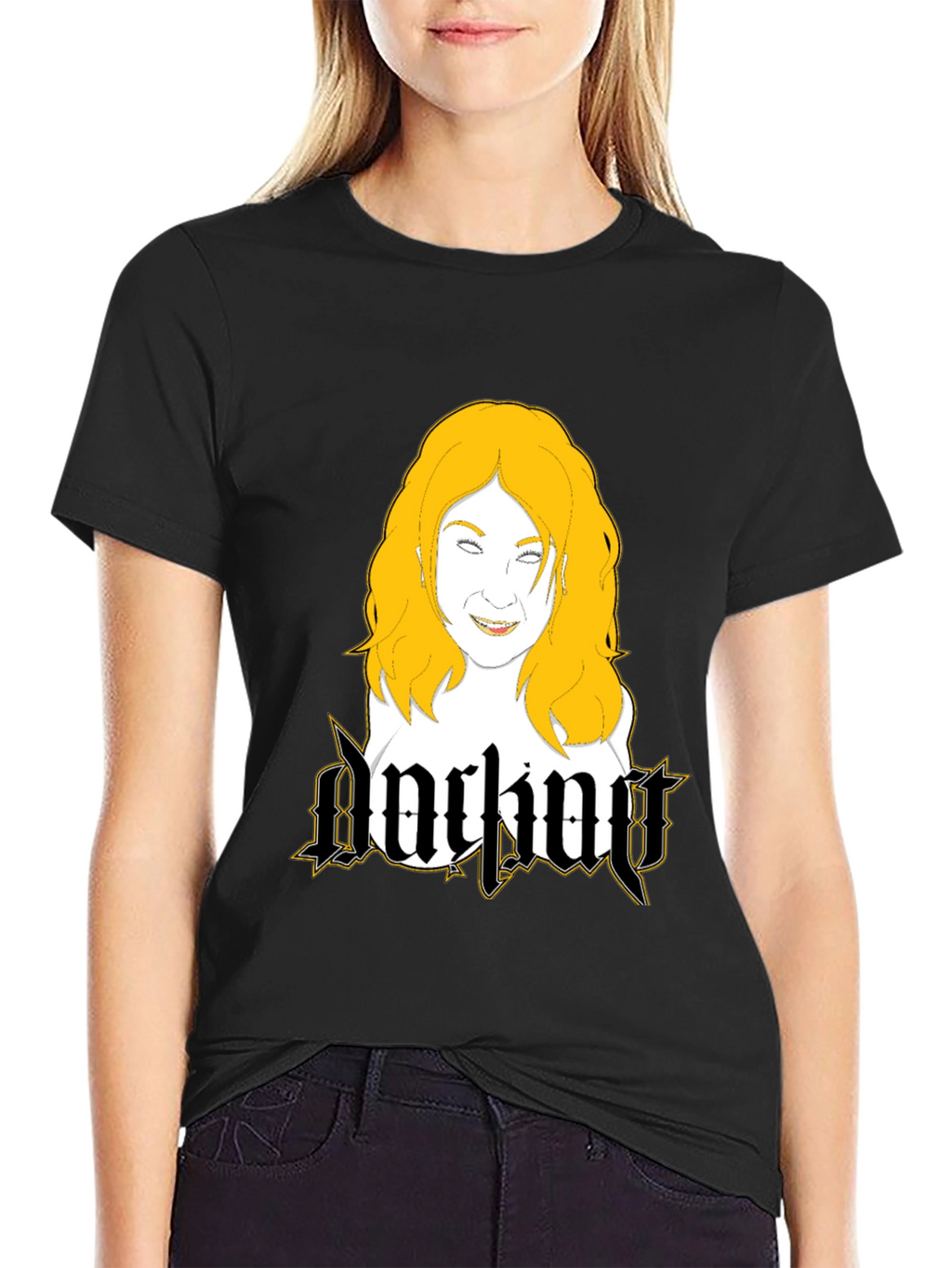 Illustrated Graphic Tee - Darkiny