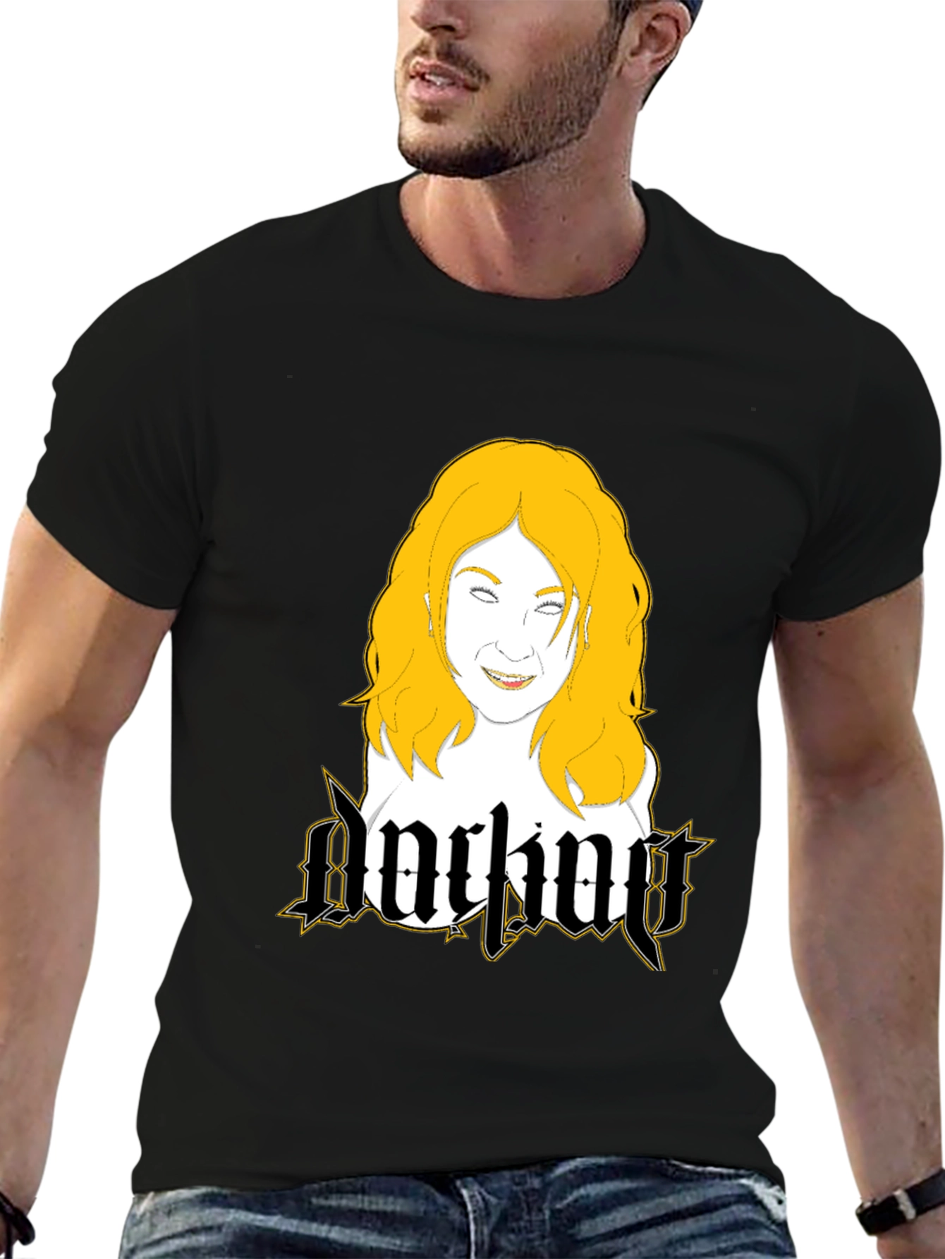 Illustrated Graphic Tee - Darkiny