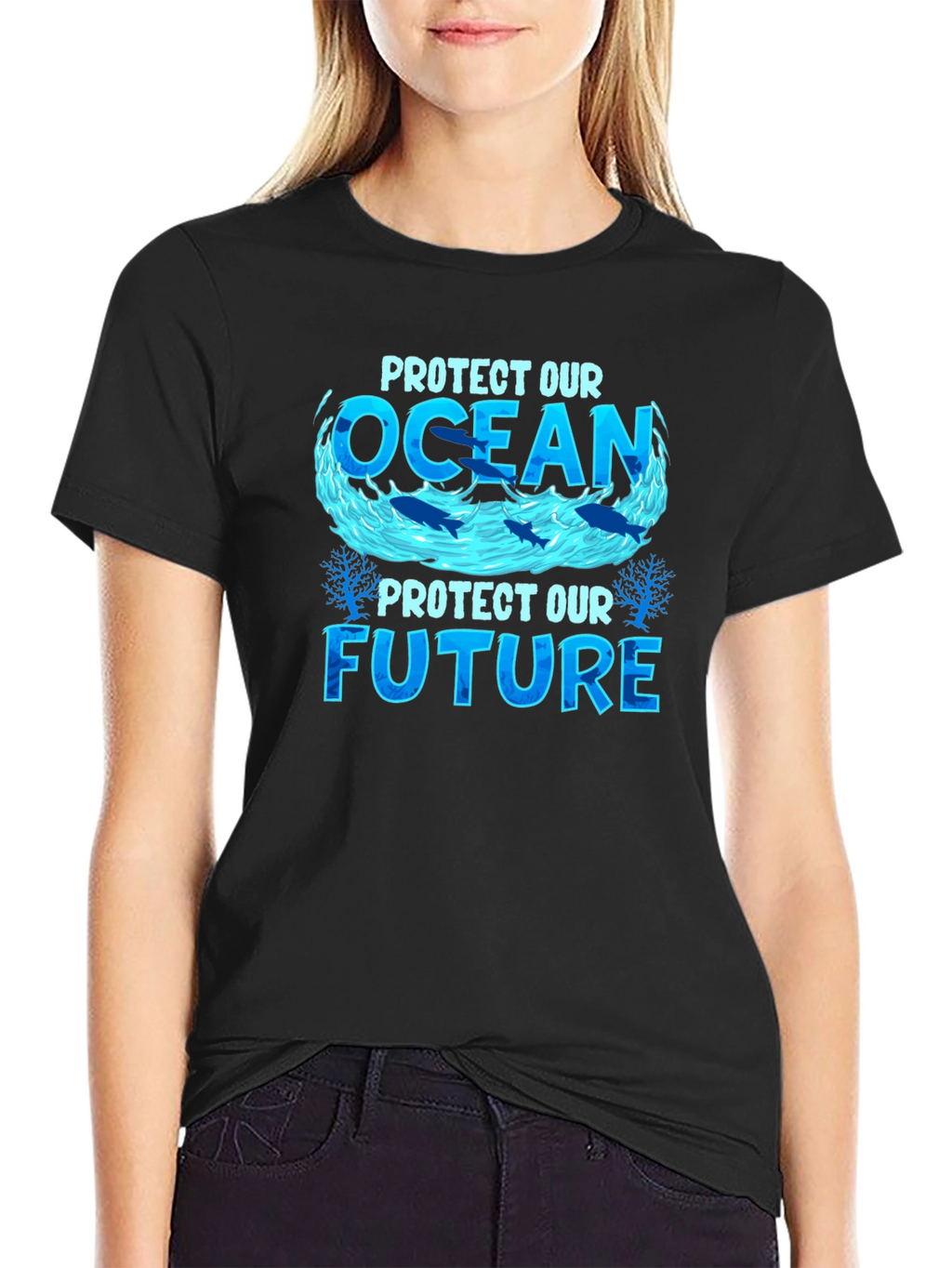 Protect Our Ocean Graphic T-Shirt