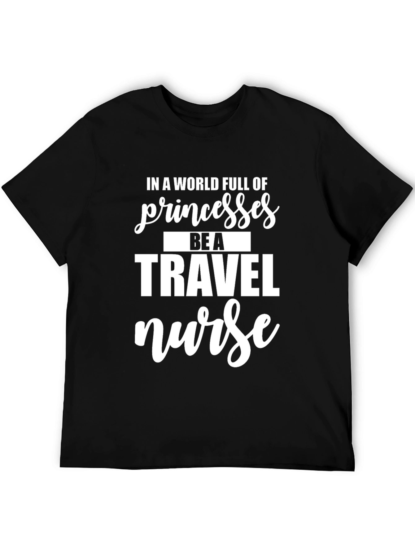 Travel Nurse Graphic Tee - Princesses