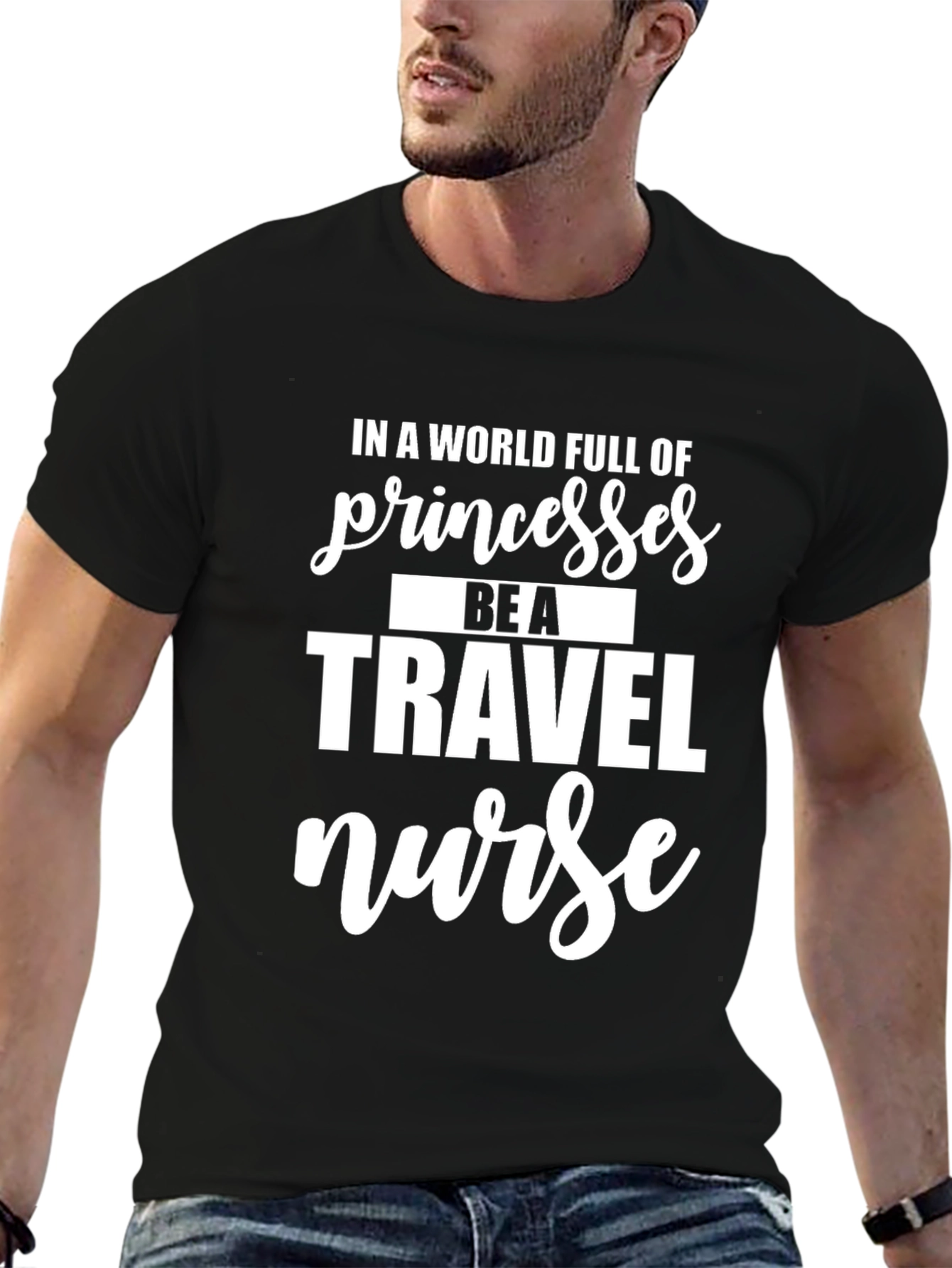 Travel Nurse Graphic Tee - Princesses