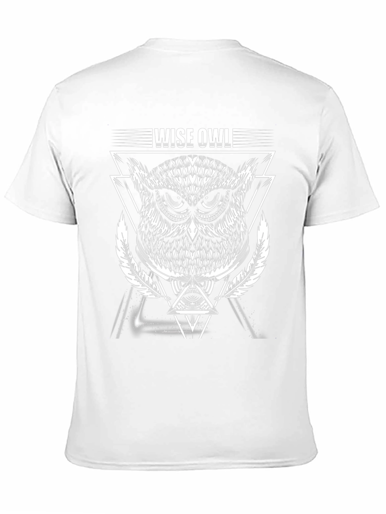 Wise Owl Graphic T-Shirt - Trendy Mens Tee