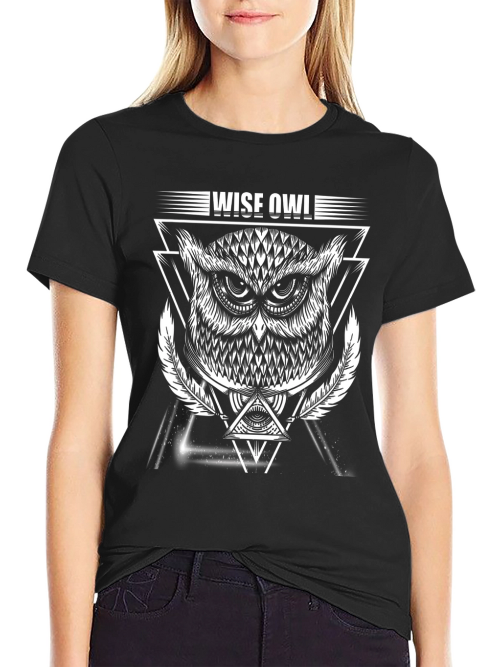 Wise Owl Graphic T-Shirt - Trendy Mens Tee