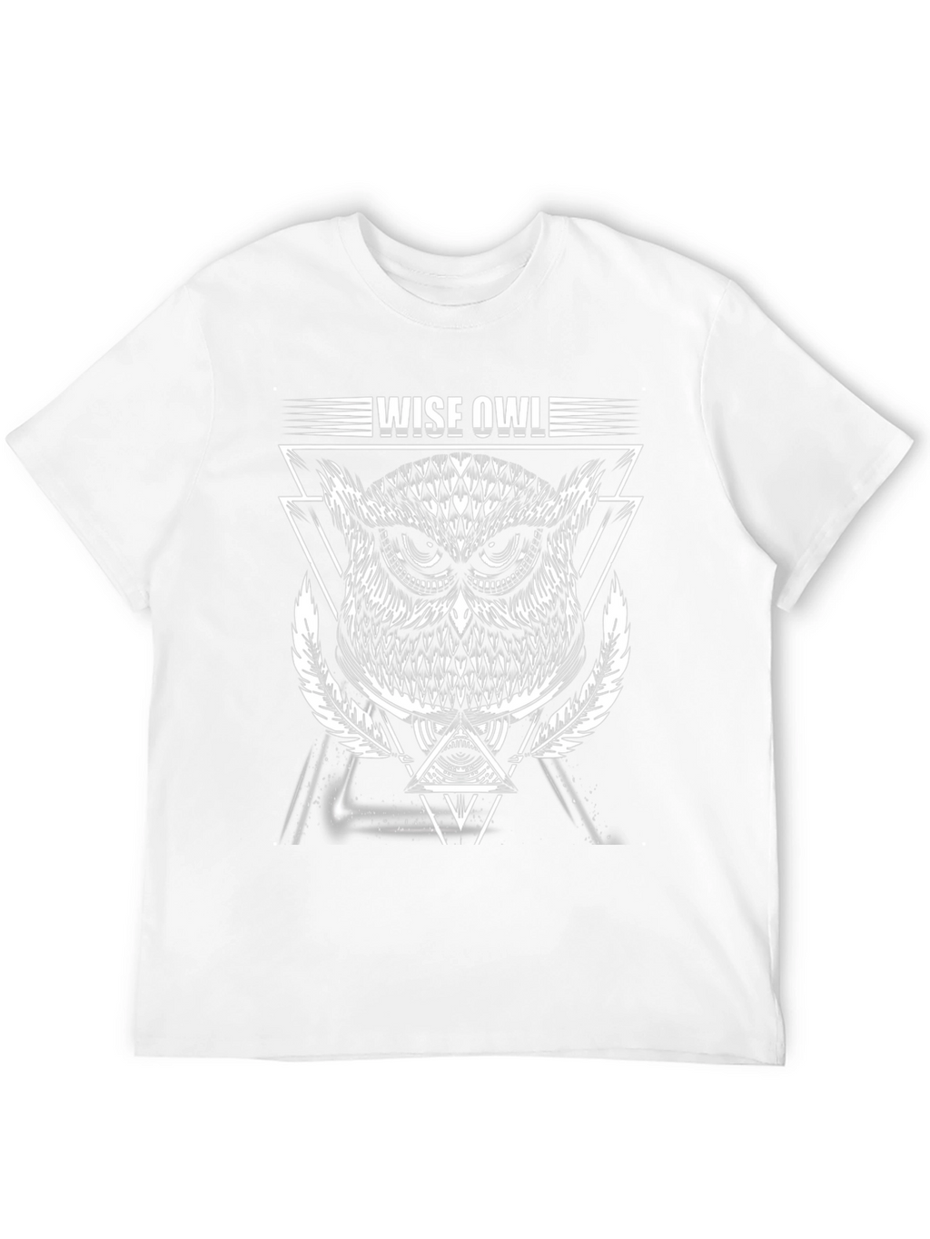 Wise Owl Graphic T-Shirt - Trendy Mens Tee