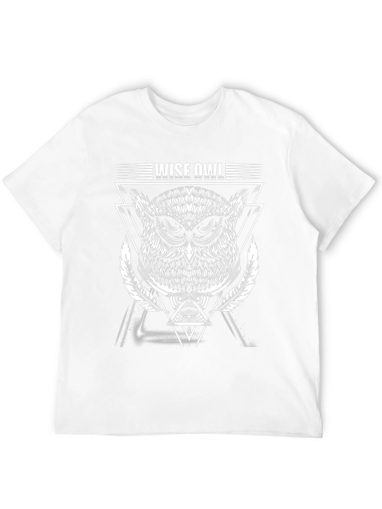 Wise Owl Graphic T-Shirt - Trendy Mens Tee