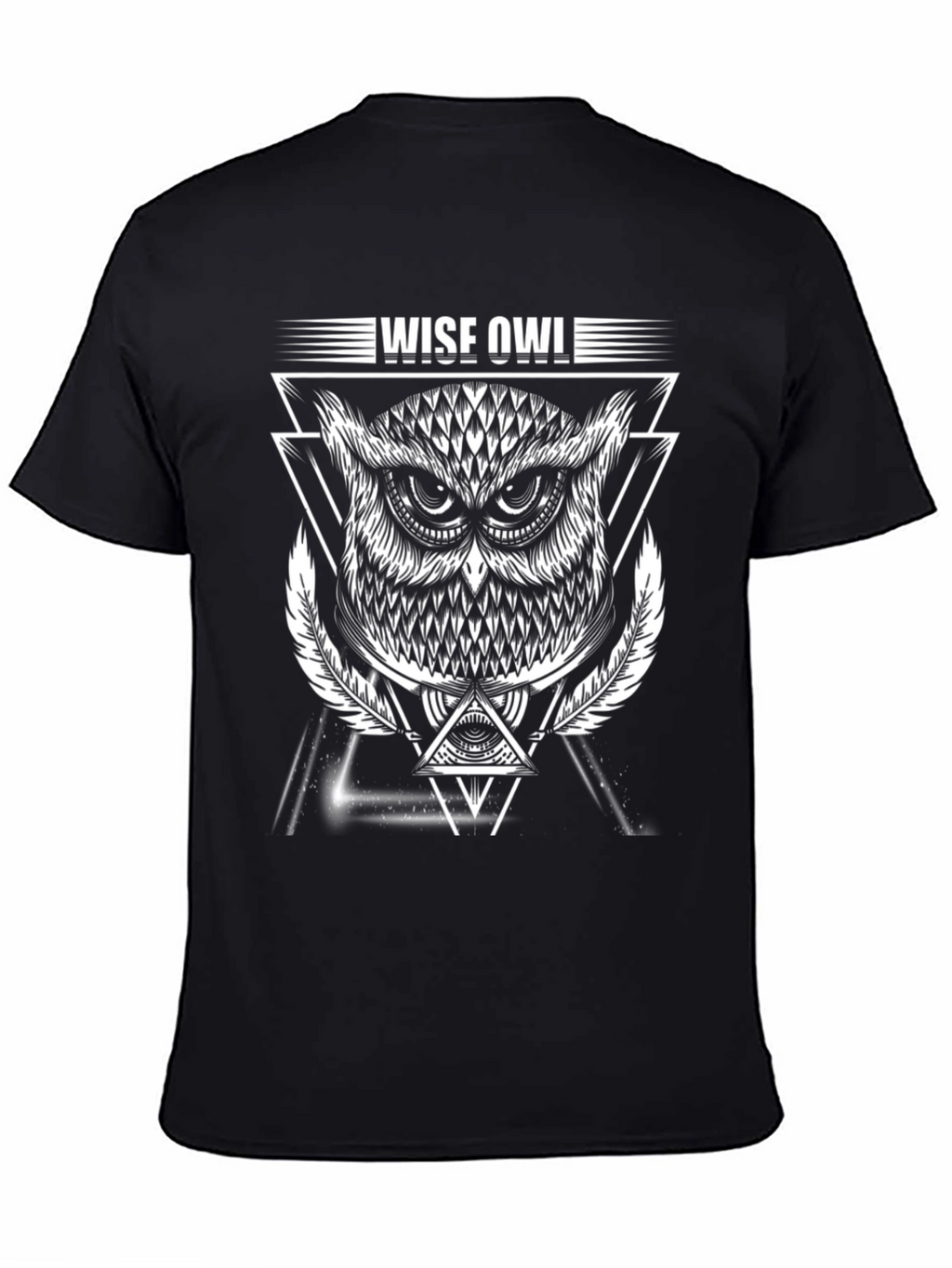 Wise Owl Graphic T-Shirt - Trendy Mens Tee