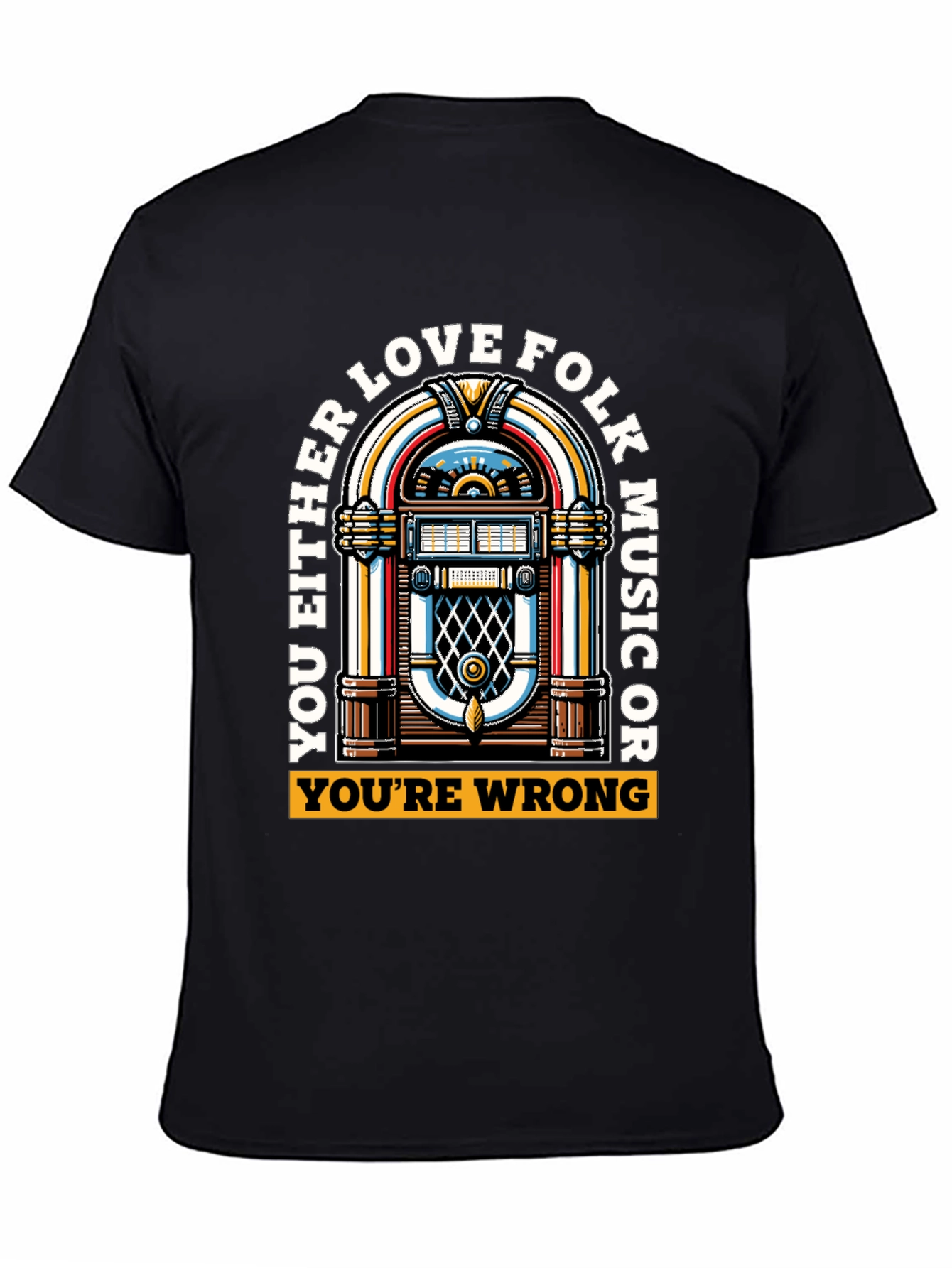 Love Folk Music T-Shirt