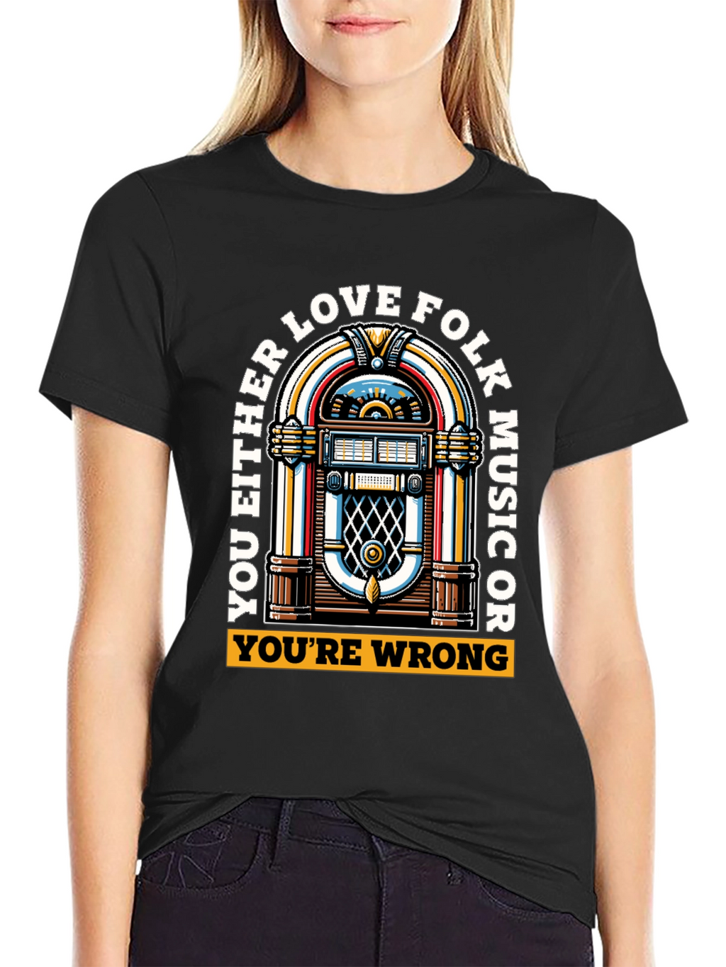Love Folk Music T-Shirt