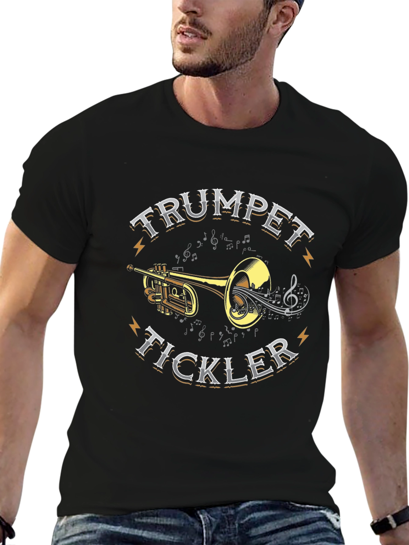 Trumpet Tickler T-Shirt - Musician Tee