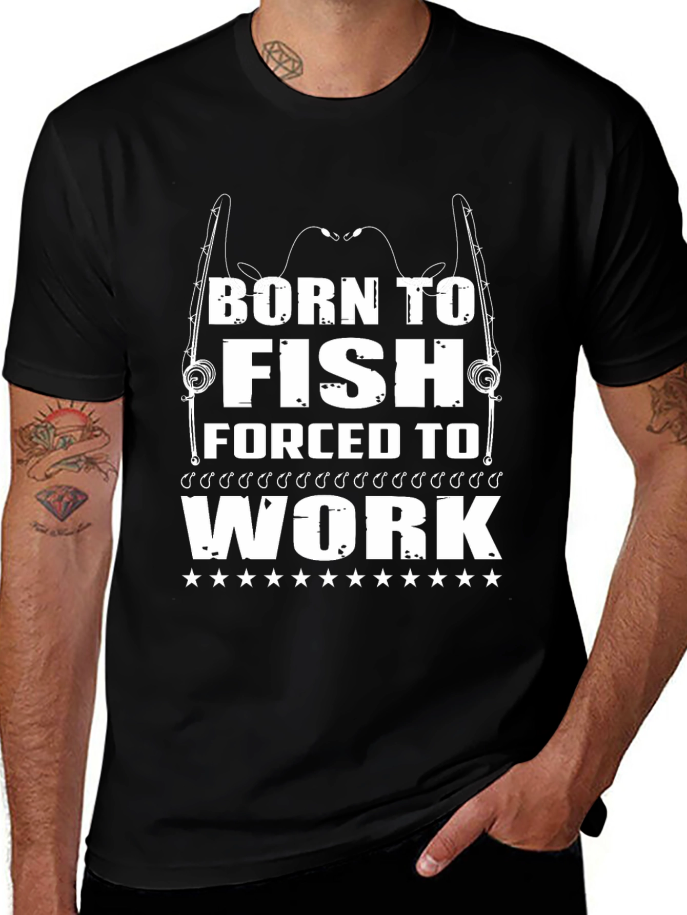 Born to Fish T-Shirt - Fishing Lover Tee