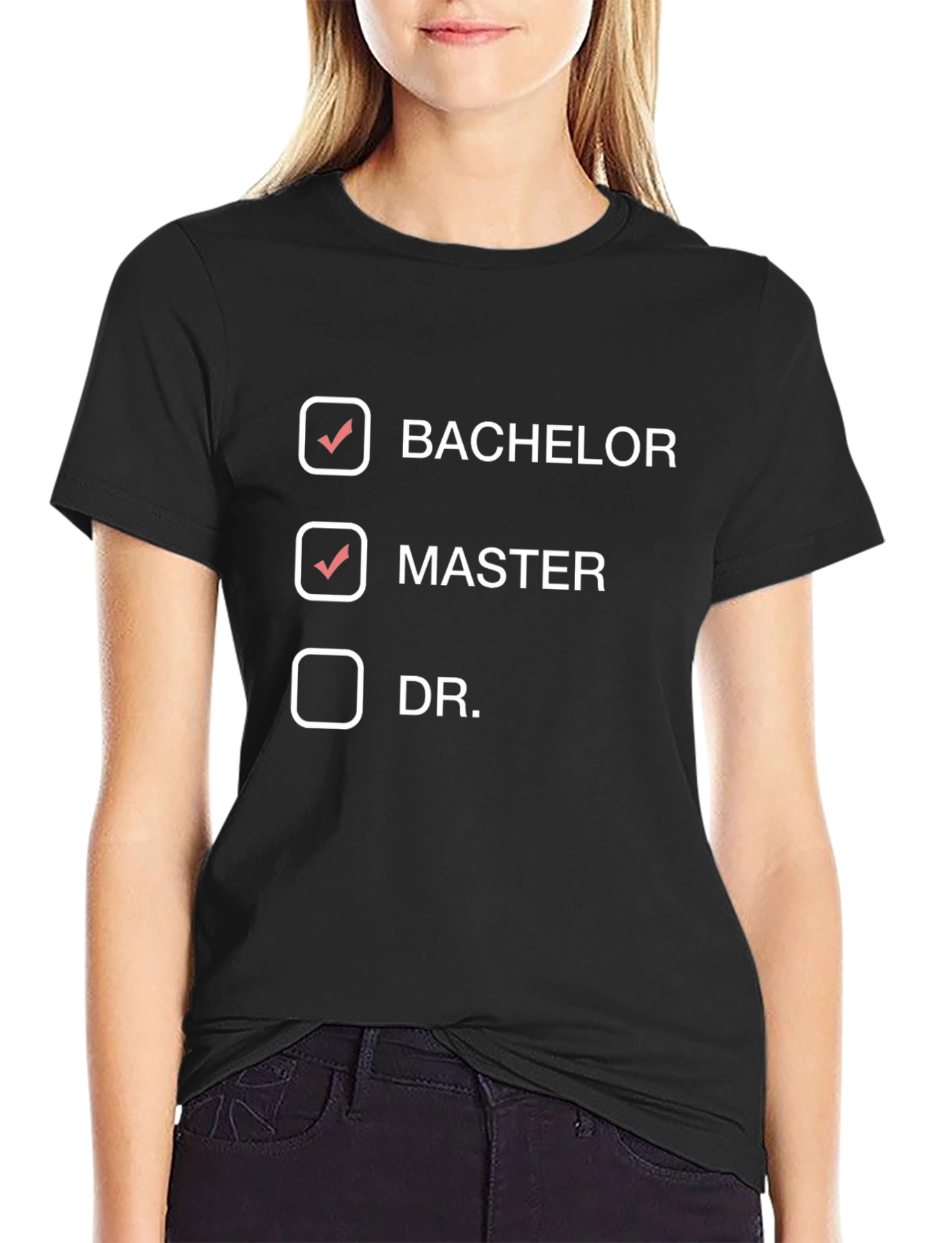 Graduation Checklist T-Shirt - Bachelor & Master