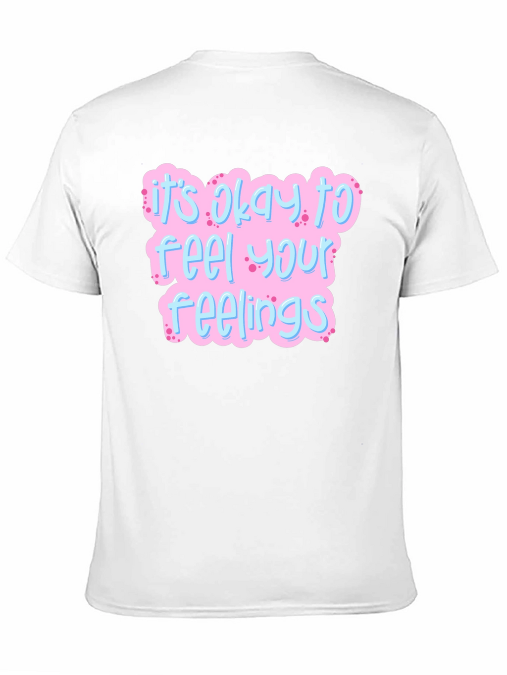 Its Okay to Feel Your Feelings Black Graphic Tee