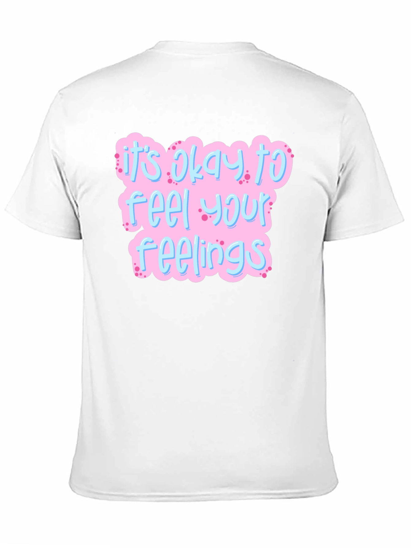 Its Okay to Feel Your Feelings Black Graphic Tee