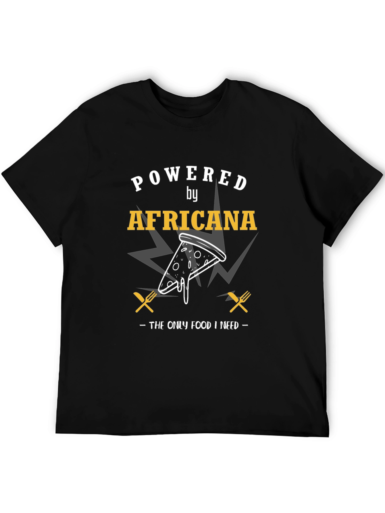 Powered By Africana Pizza T-Shirt