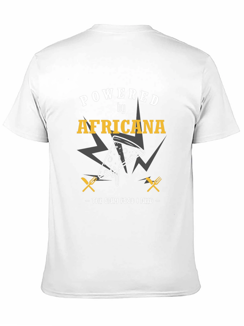 Powered By Africana Pizza T-Shirt