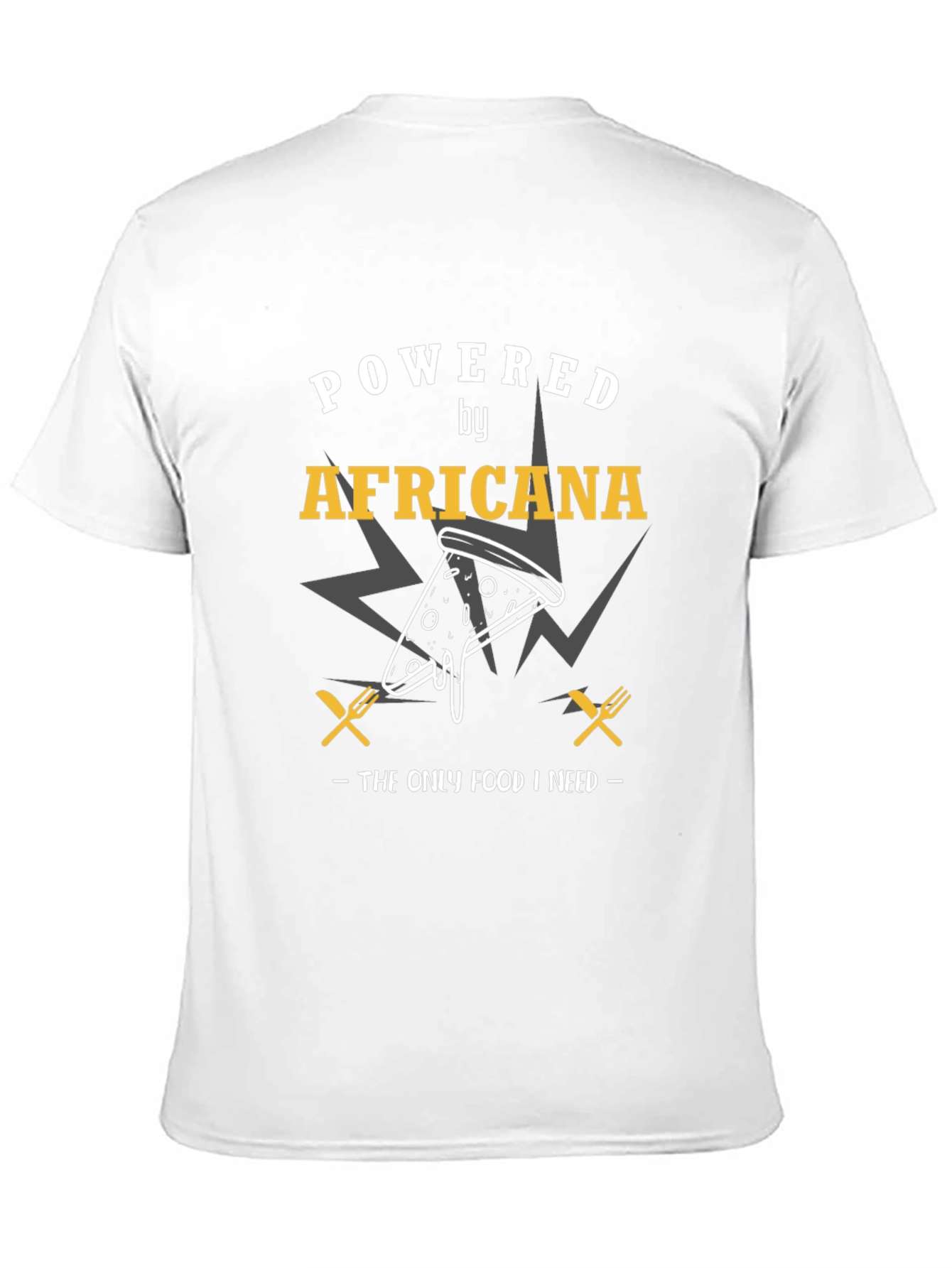 Powered By Africana Pizza T-Shirt