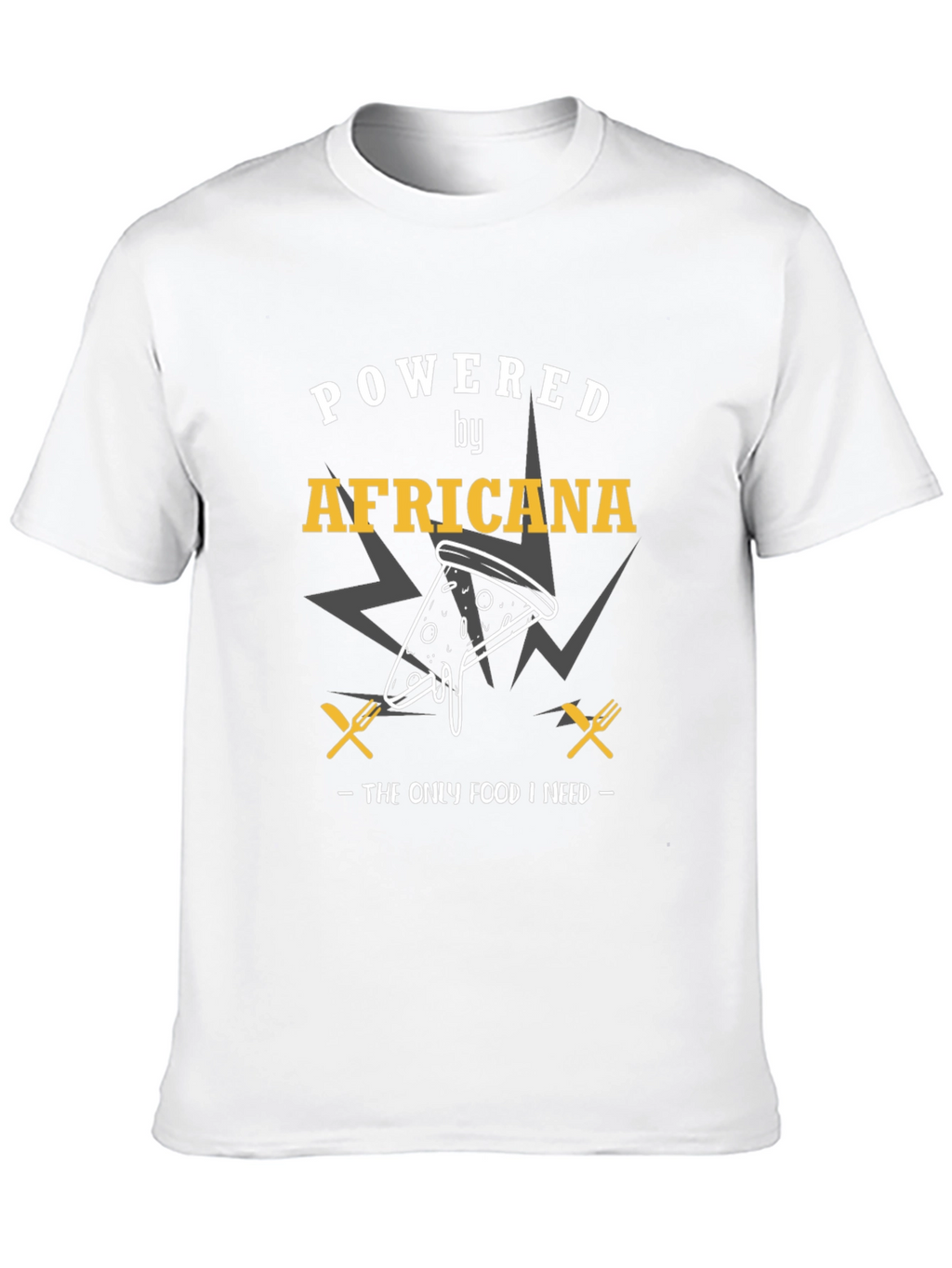 Powered By Africana Pizza T-Shirt