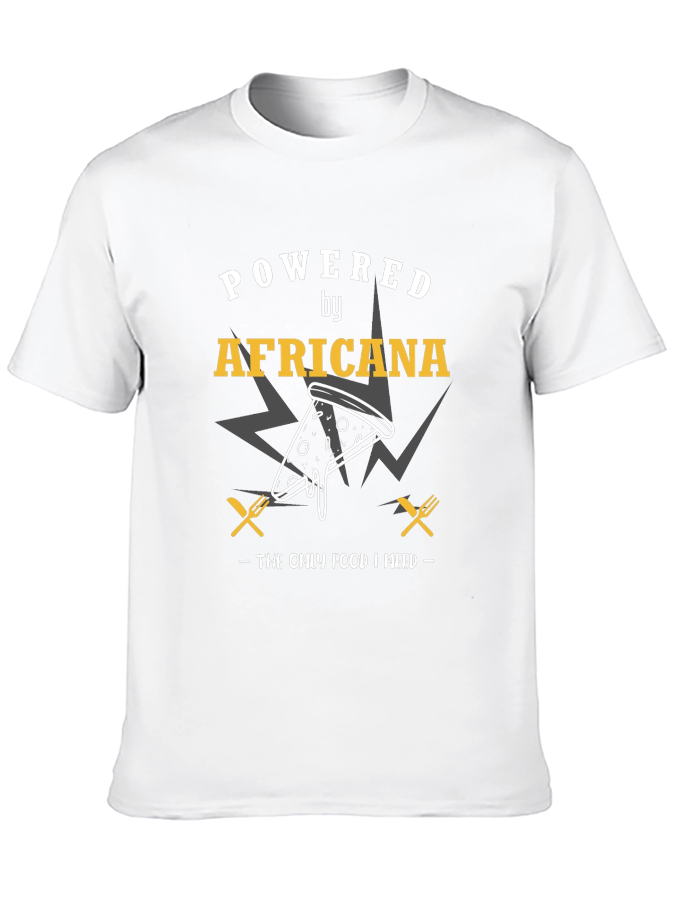 Powered By Africana Pizza T-Shirt