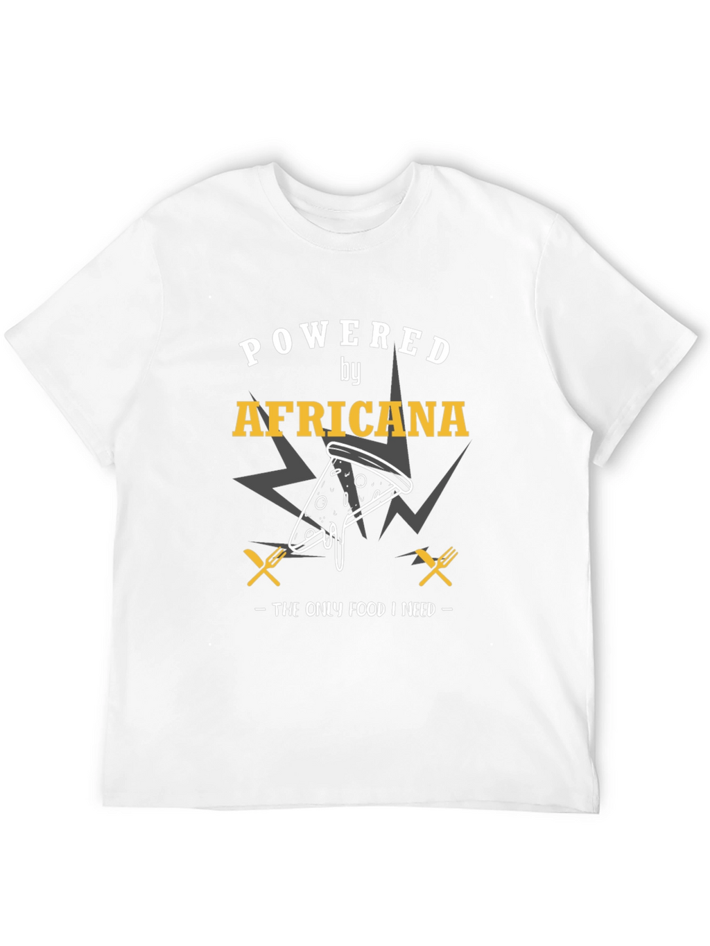 Powered By Africana Pizza T-Shirt