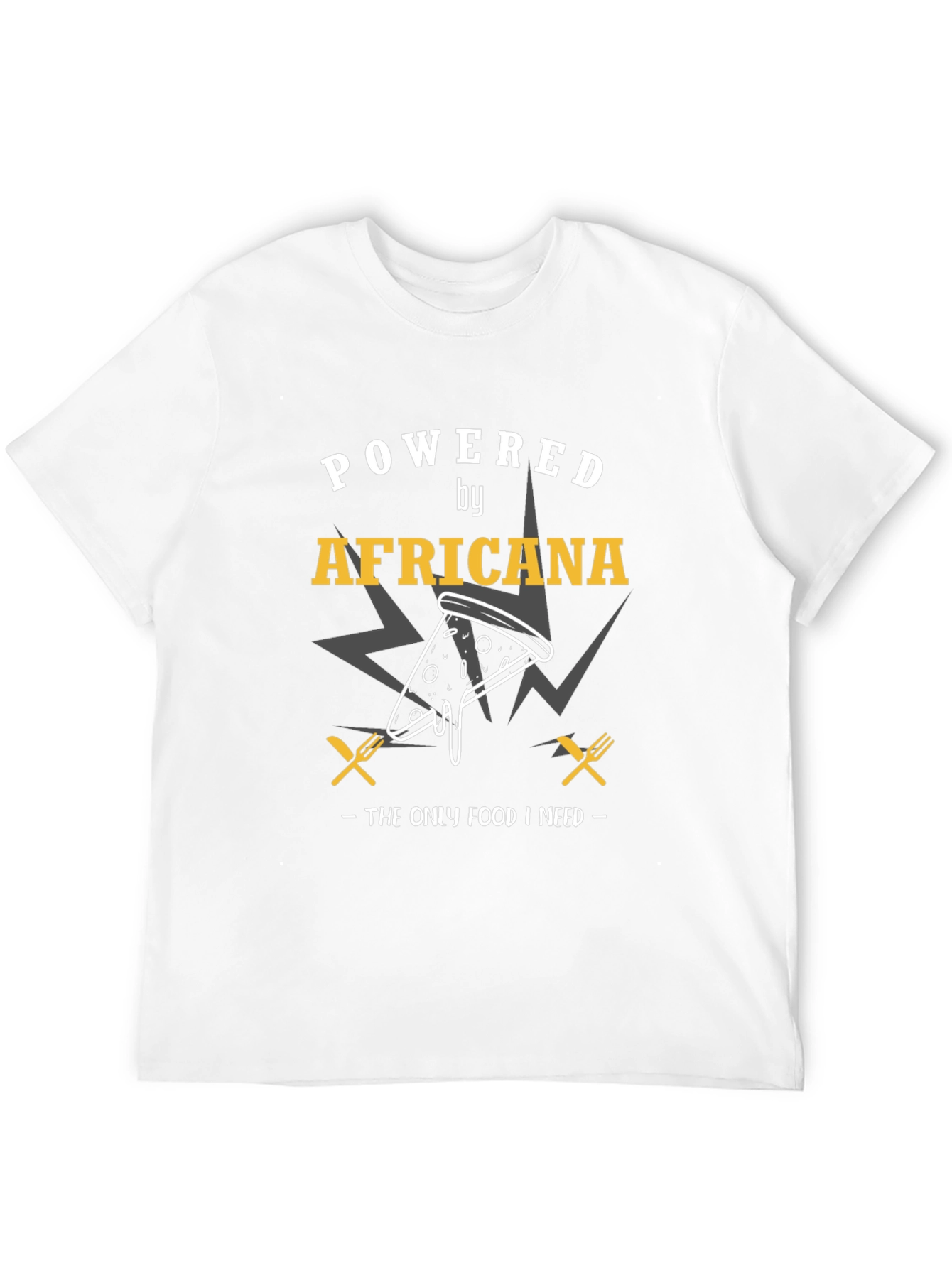 Powered By Africana Pizza T-Shirt
