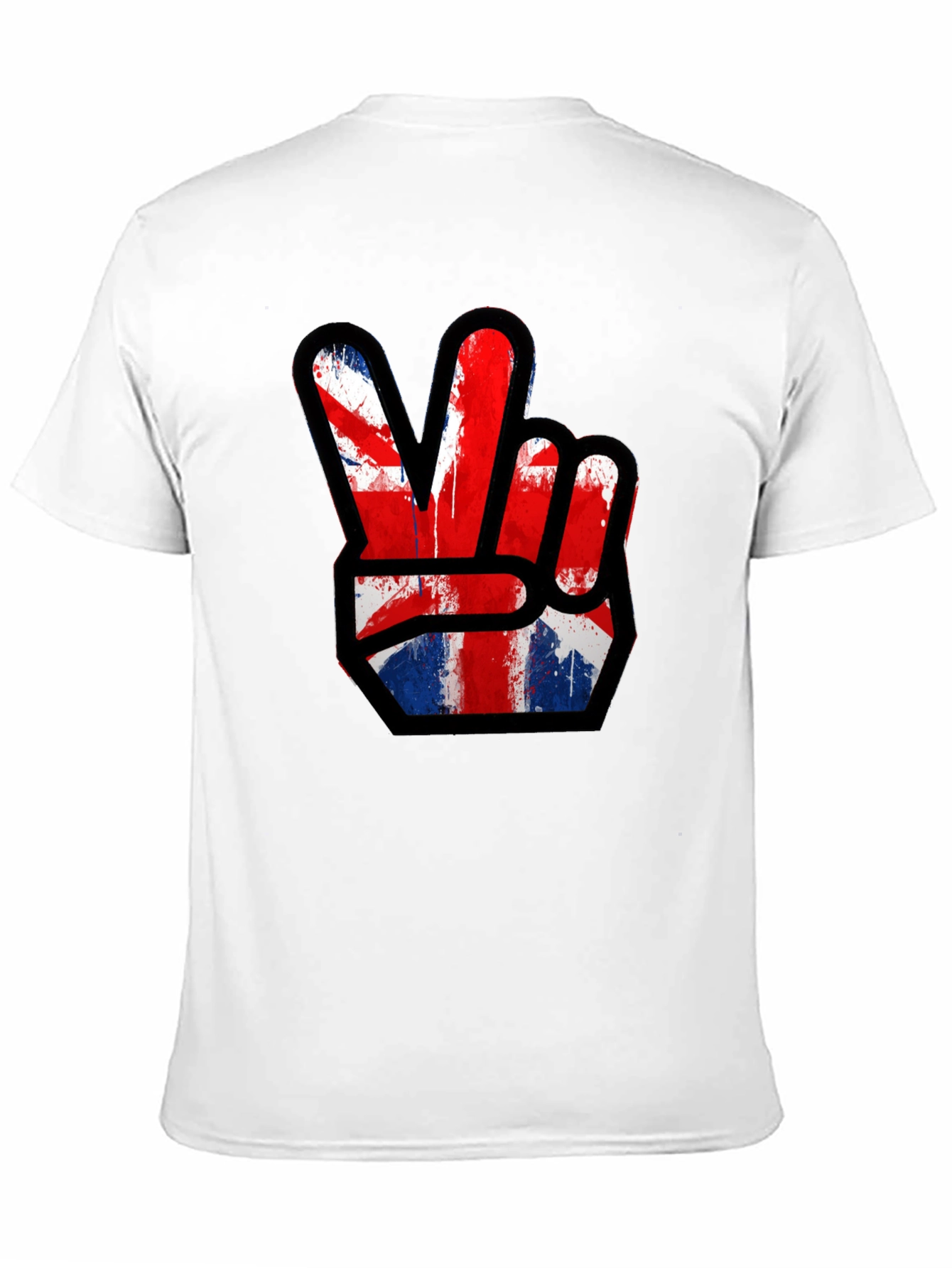 Union Jack Peace Sign T-Shirt