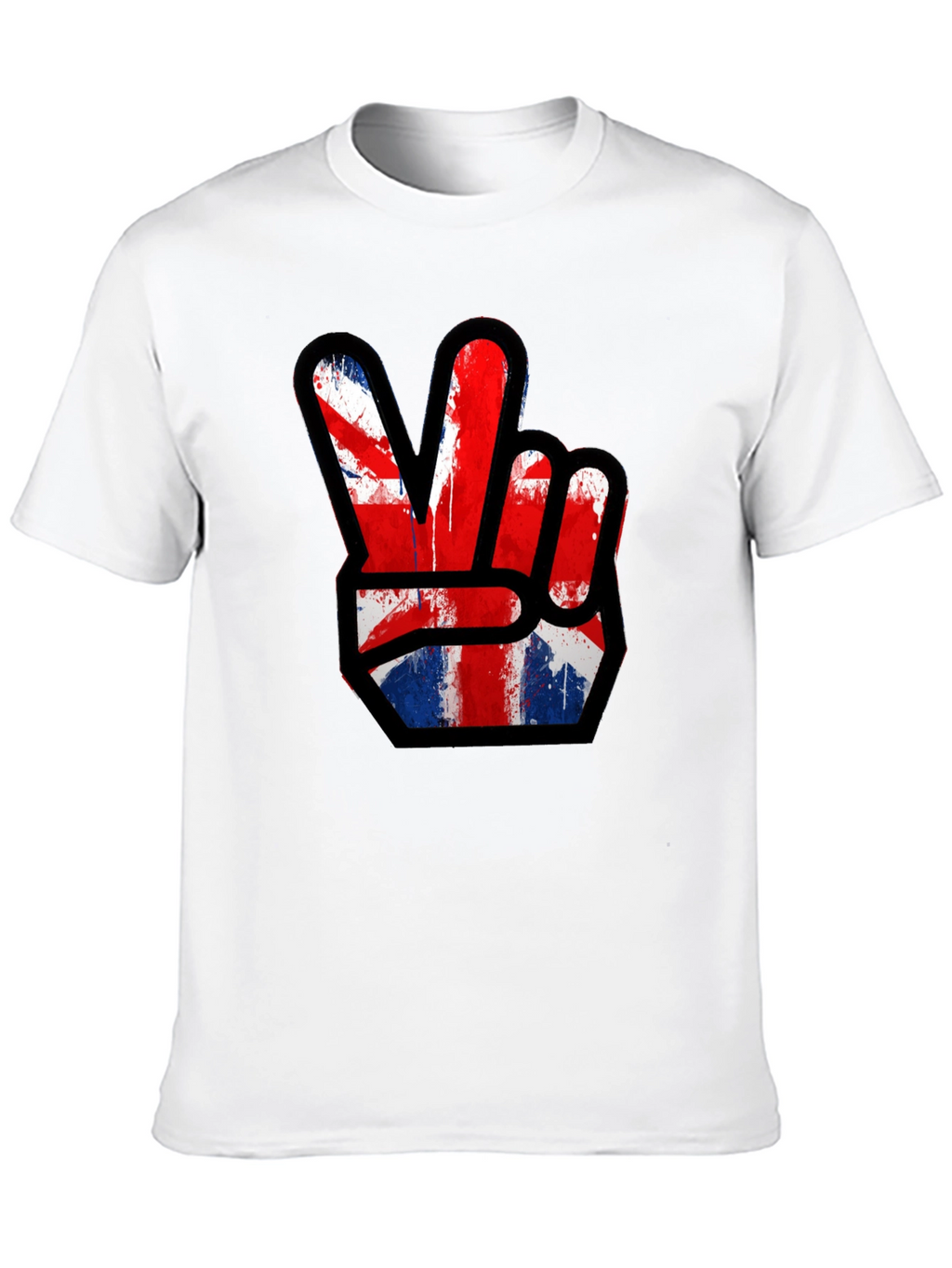 Union Jack Peace Sign T-Shirt