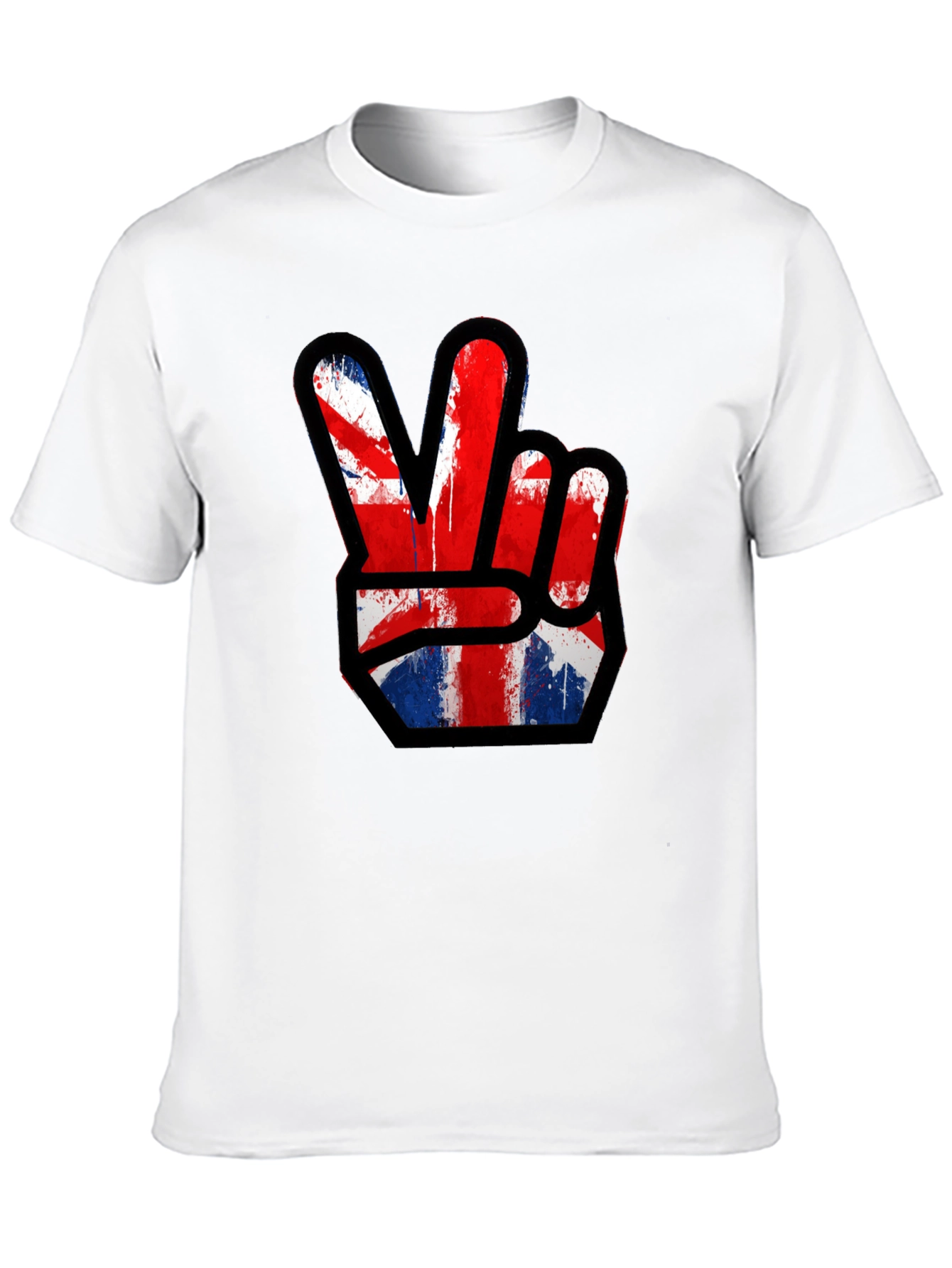 Union Jack Peace Sign T-Shirt