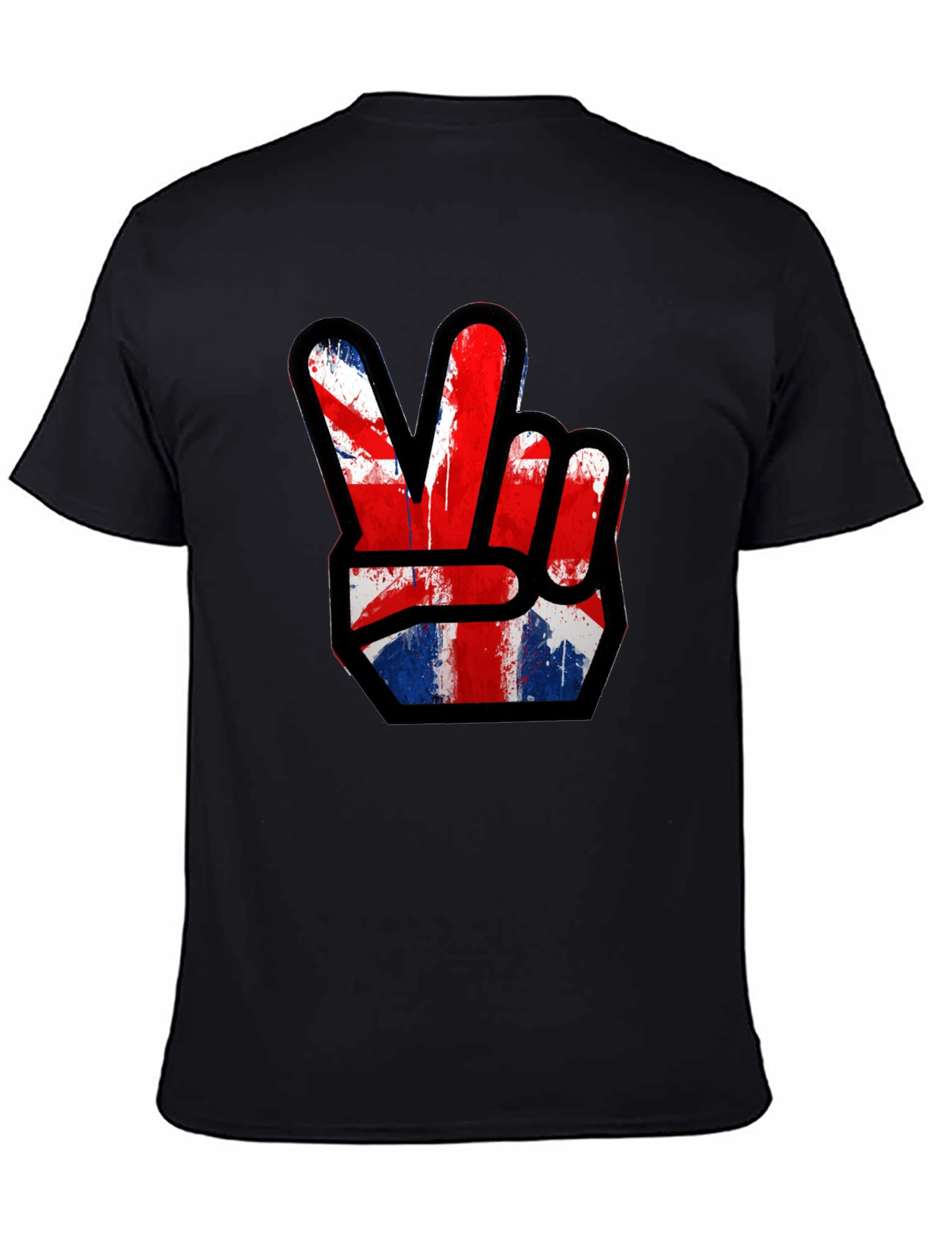 Union Jack Peace Sign T-Shirt