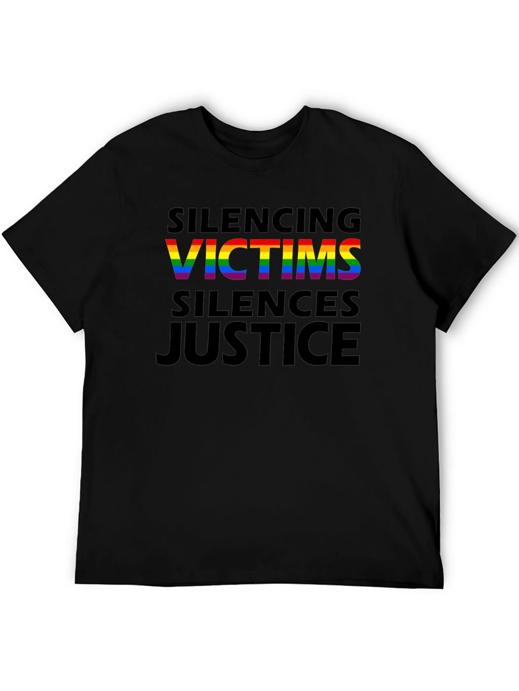 Silencing Victims Silences Justice Tee