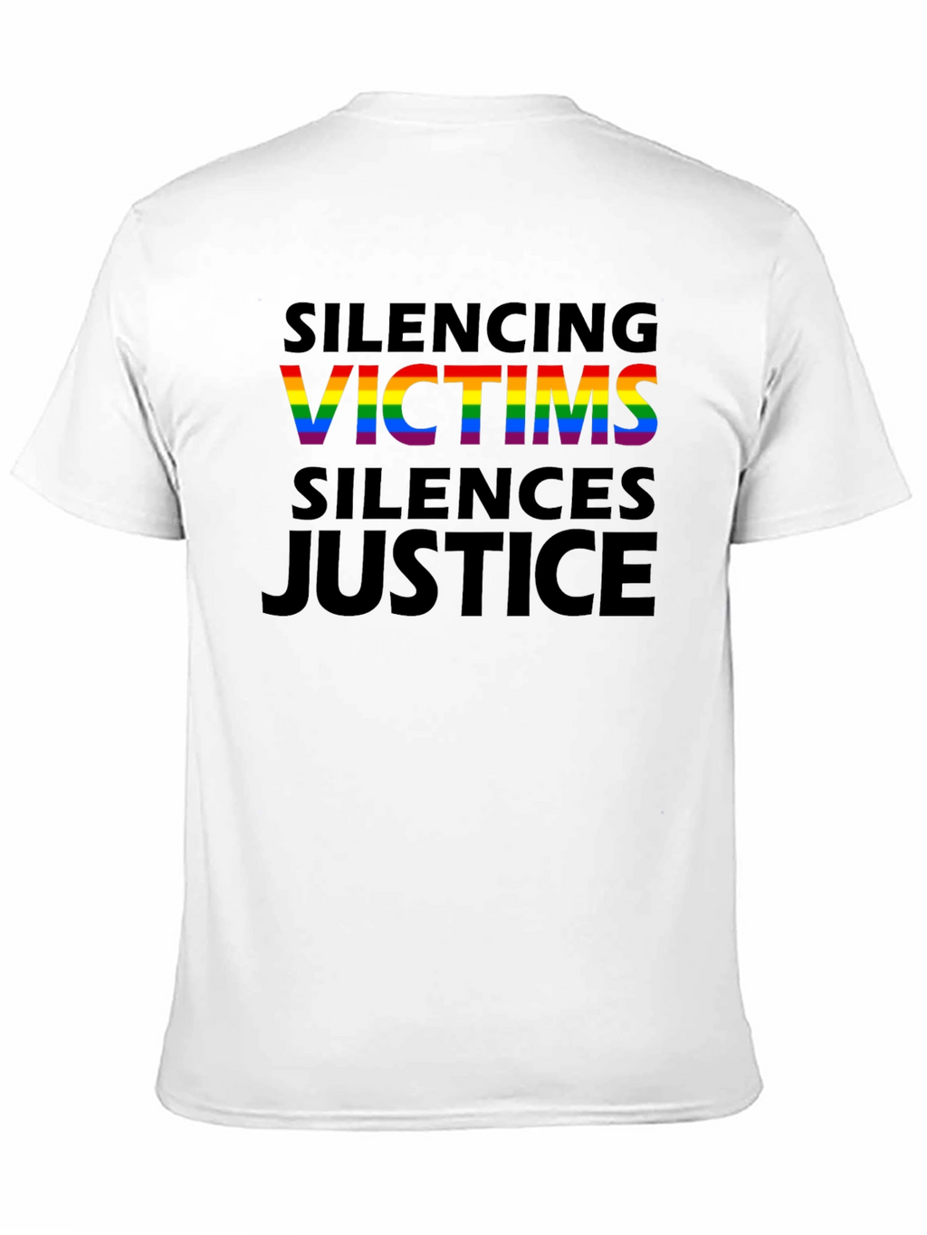Silencing Victims Silences Justice Tee